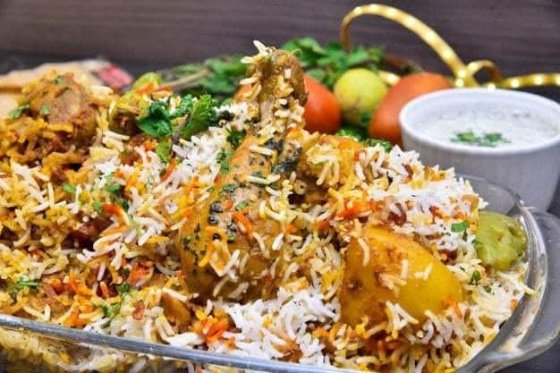 Muradabadi Shahi Chicken Biryani