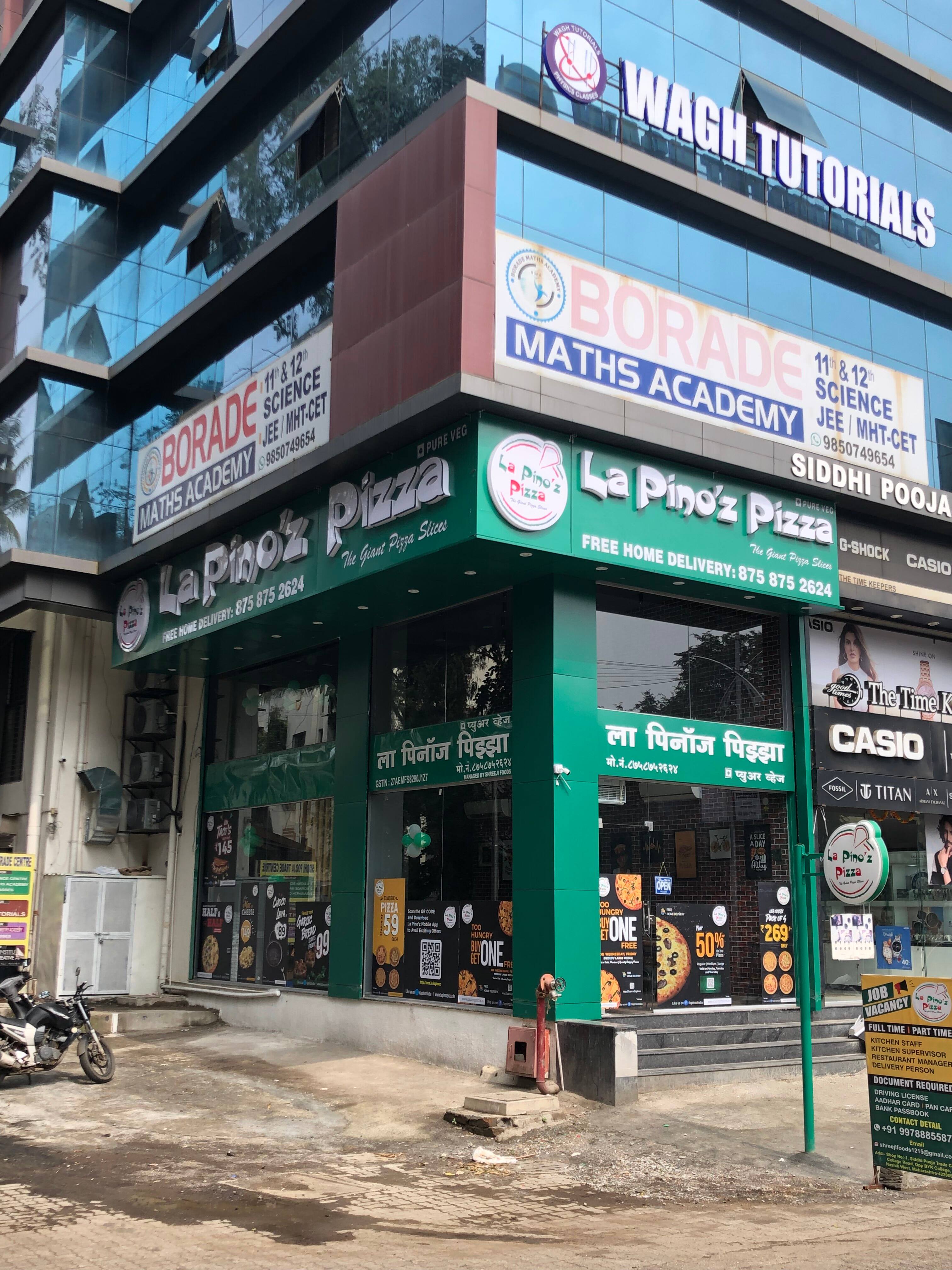 La Pino'z Pizza, College Road, Nashik