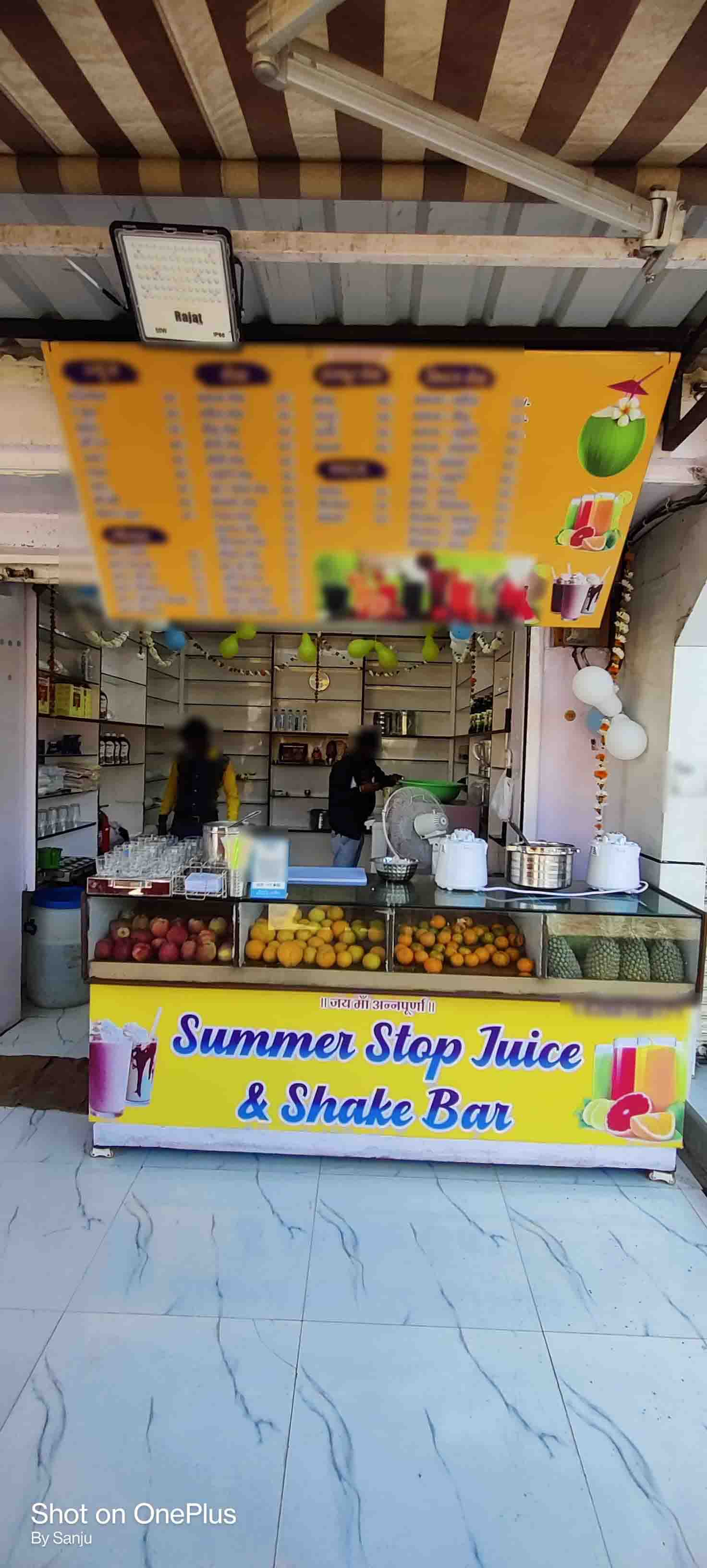 Summer Stop Juice & Shake Bar, Annapurna Road, Indore