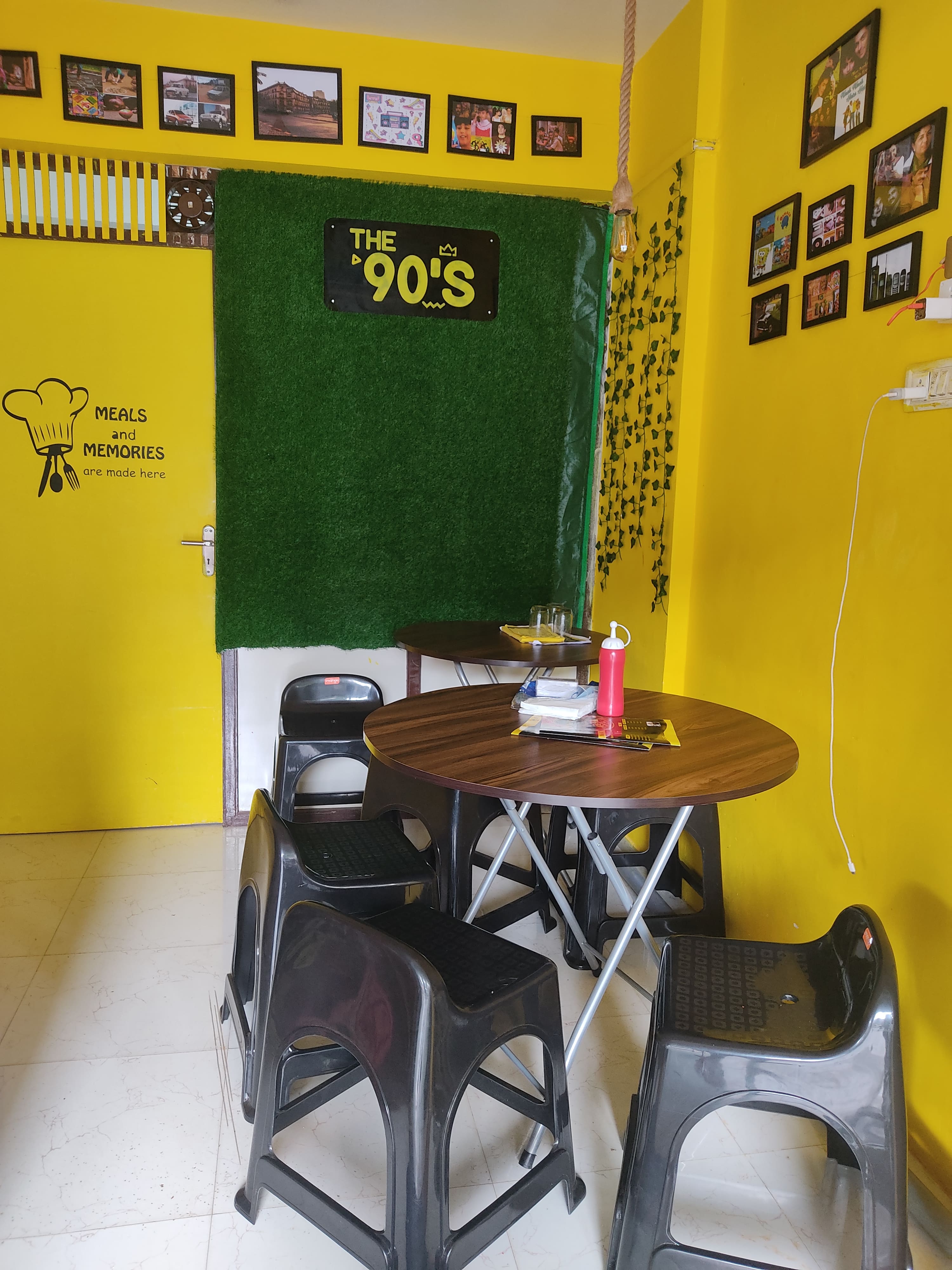Menu of The 90s Premium Cafe, Dahisar East, Mumbai