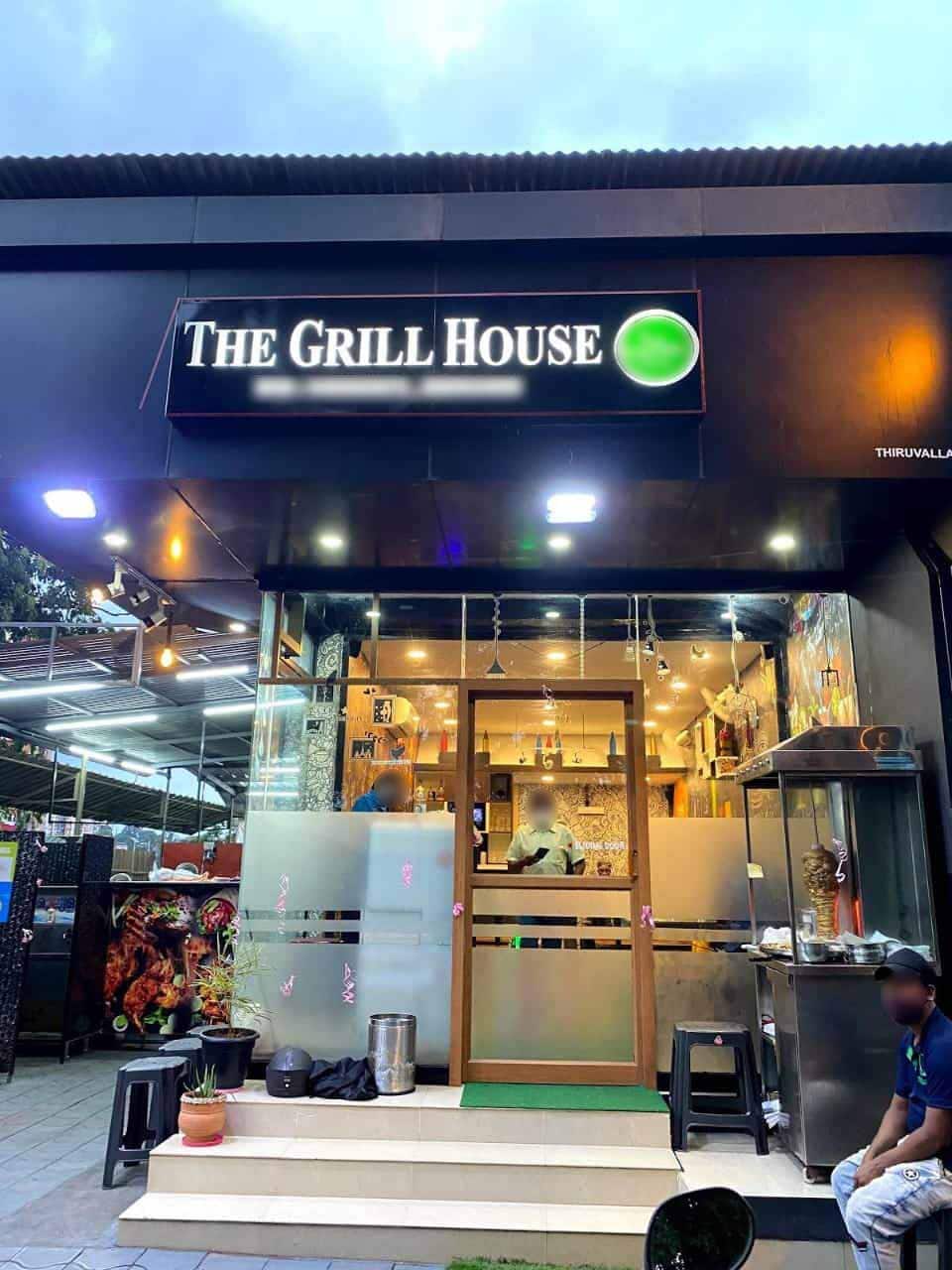 The Grill House, Thiruvalla Locality order online Zomato