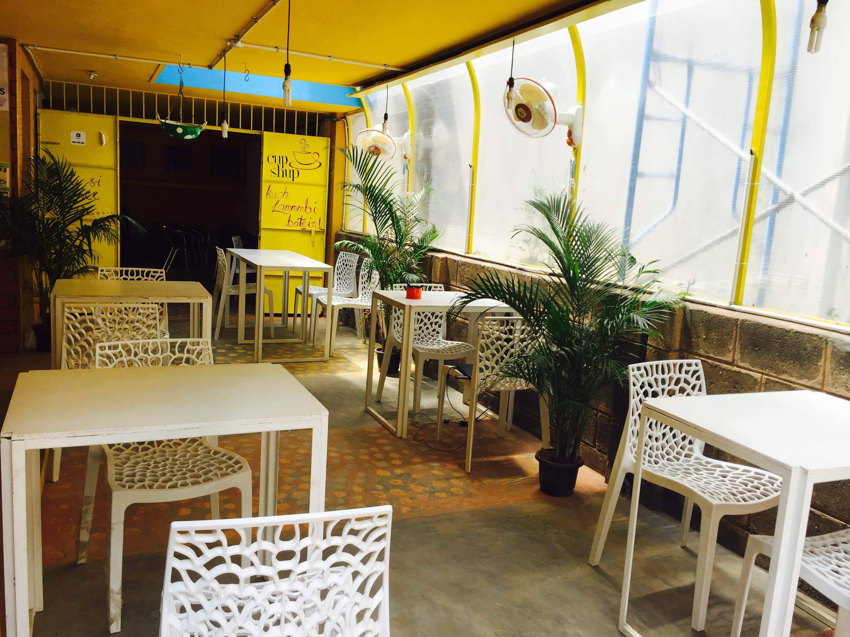 Menu of Cup Shup, Indiranagar, Bangalore