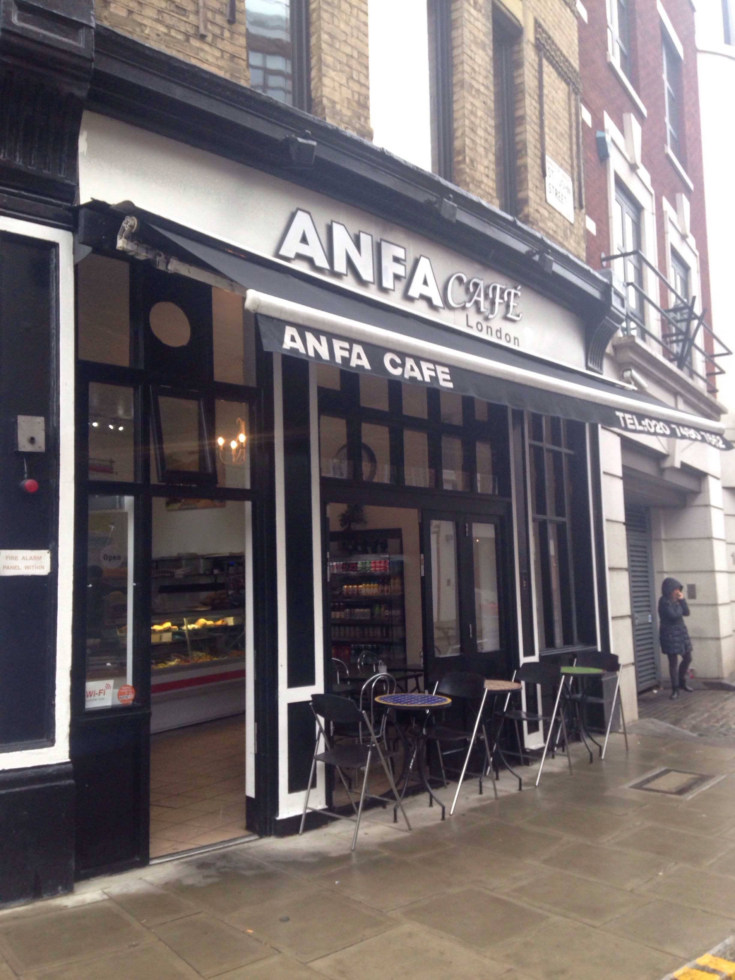 Anfa Cafe, St John's Street, Farringdon, London Zomato
