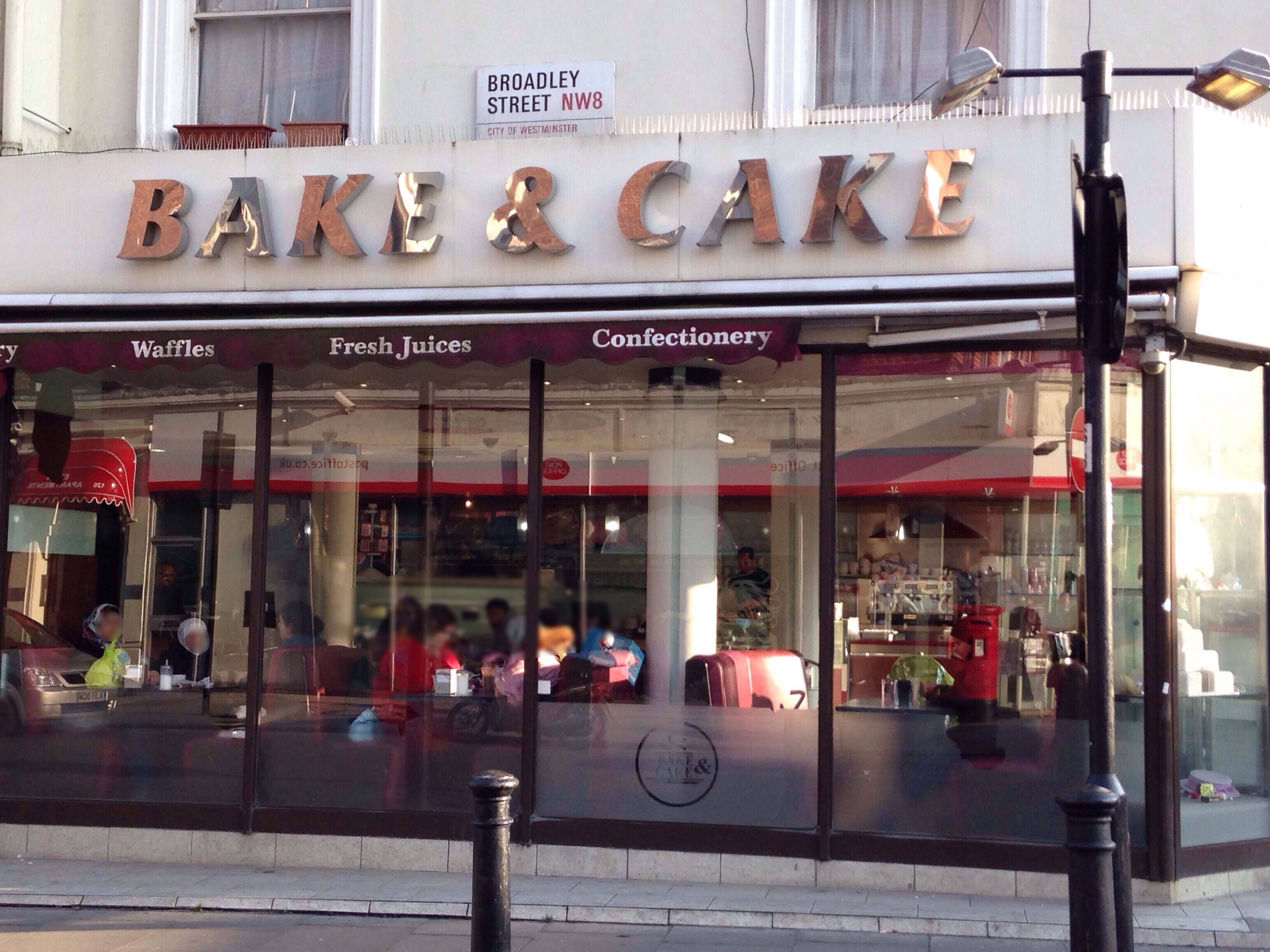 Menu of Bake & Cake, Marylebone, London