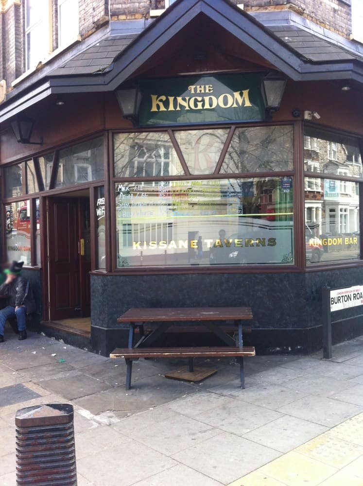 Menu of The Kingdom Bar, Kilburn, London