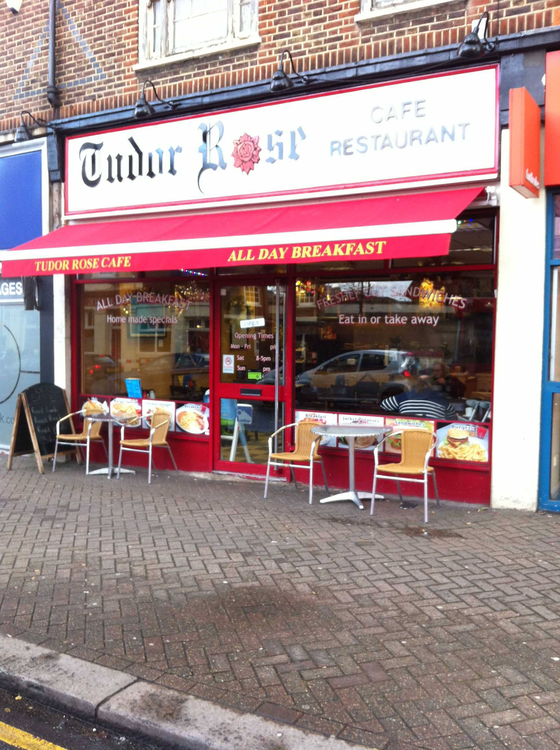 Menu of Tudor Rose, High Street, Penge, London