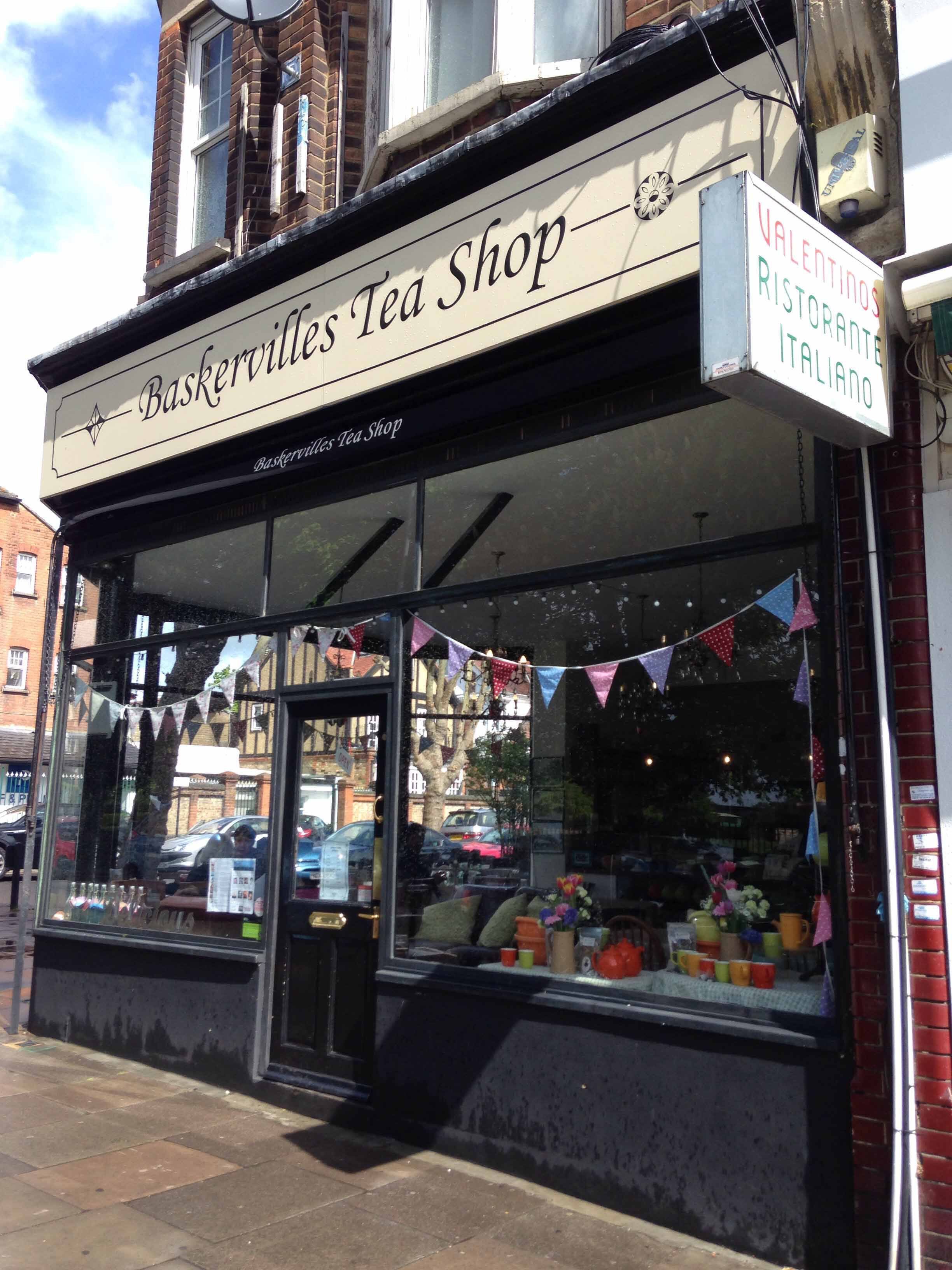 Baskervilles Tea Shop Menu, Menu for Baskervilles Tea Shop, Palmers