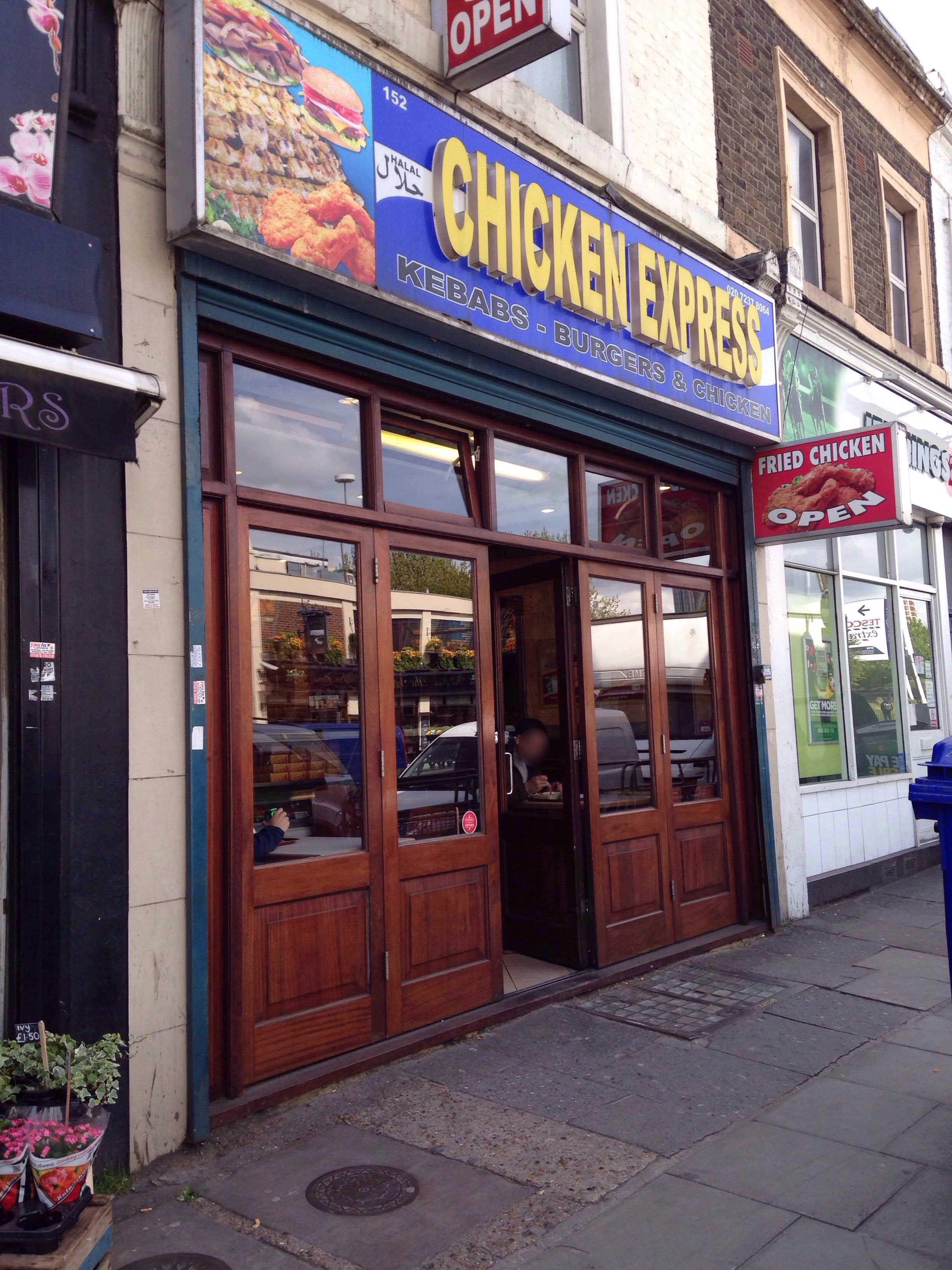Menu of Chicken Express, Surrey Quays, London