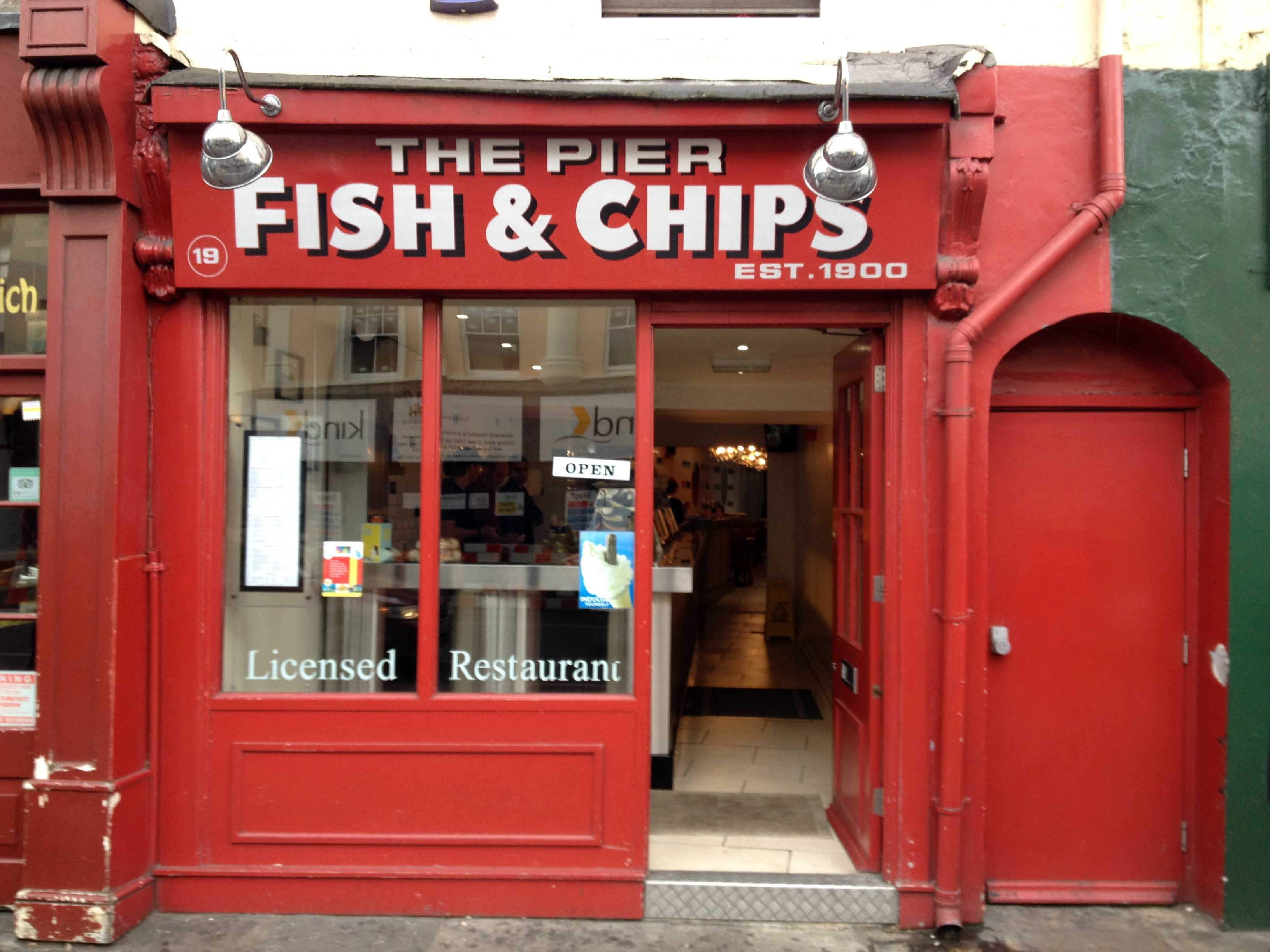 The Pier Traditional Fish & Chips, Church Street, Greenwich, London