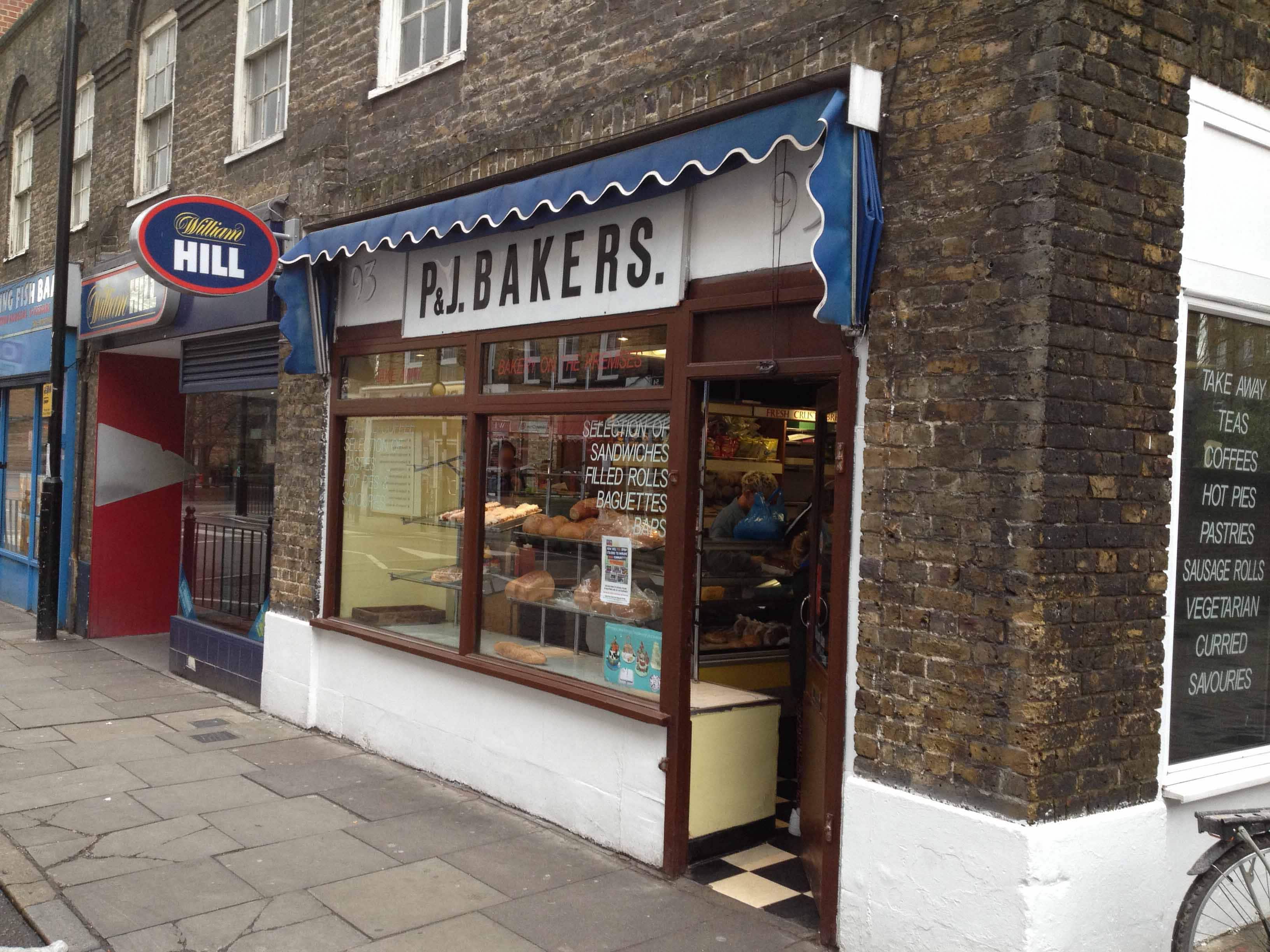 P&J Bakers, Wapping, London Zomato