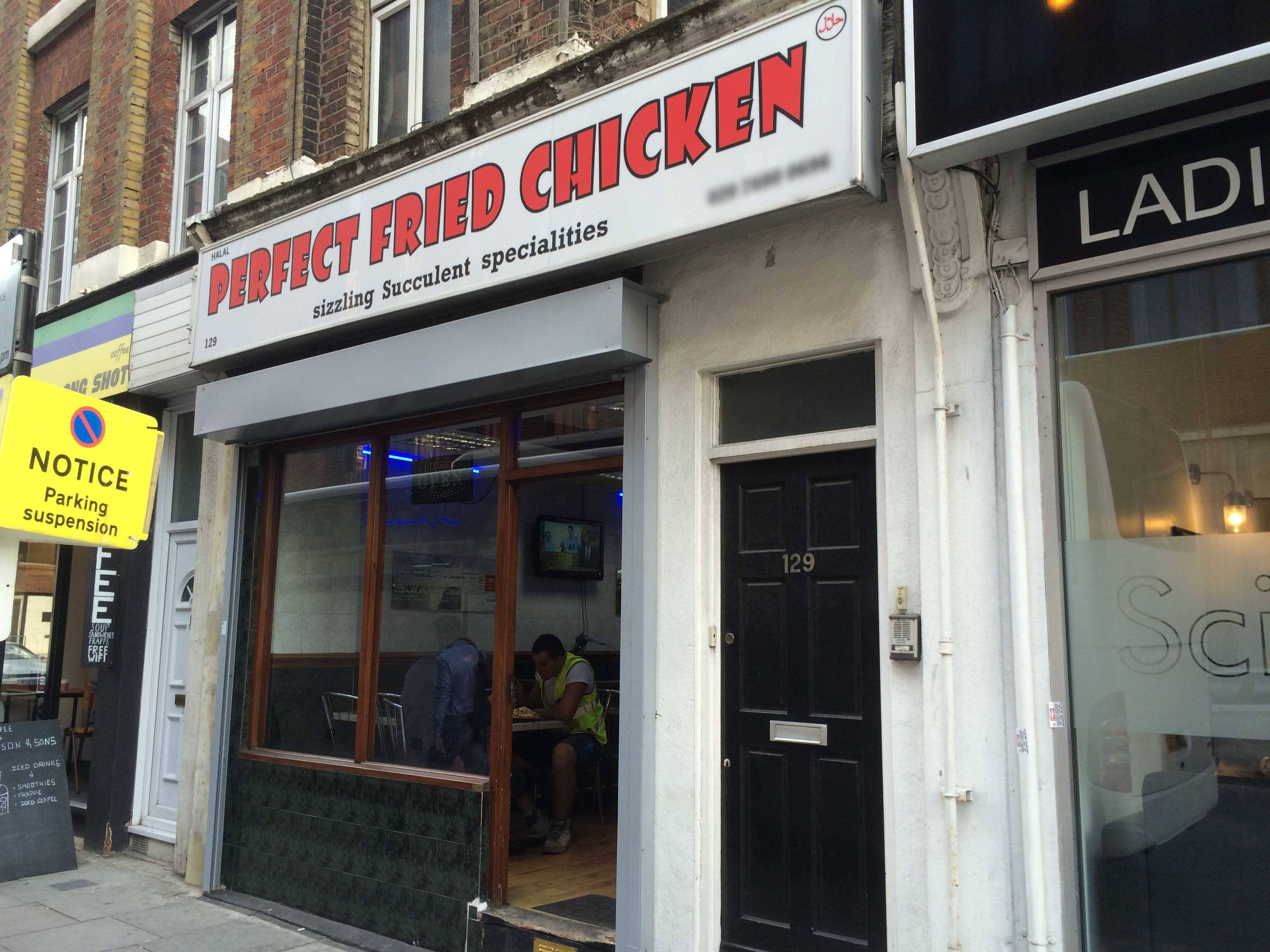 Fulham Fried Chicken Menu