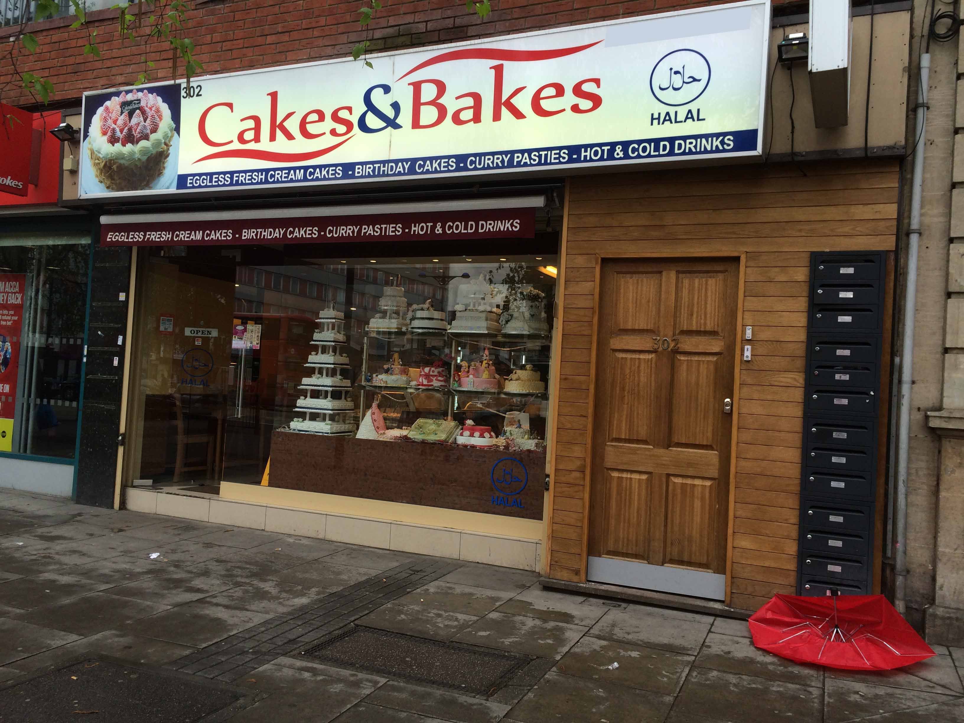 Cakes & Bakes Menu, Menu for Cakes & Bakes, Forest Gate, London