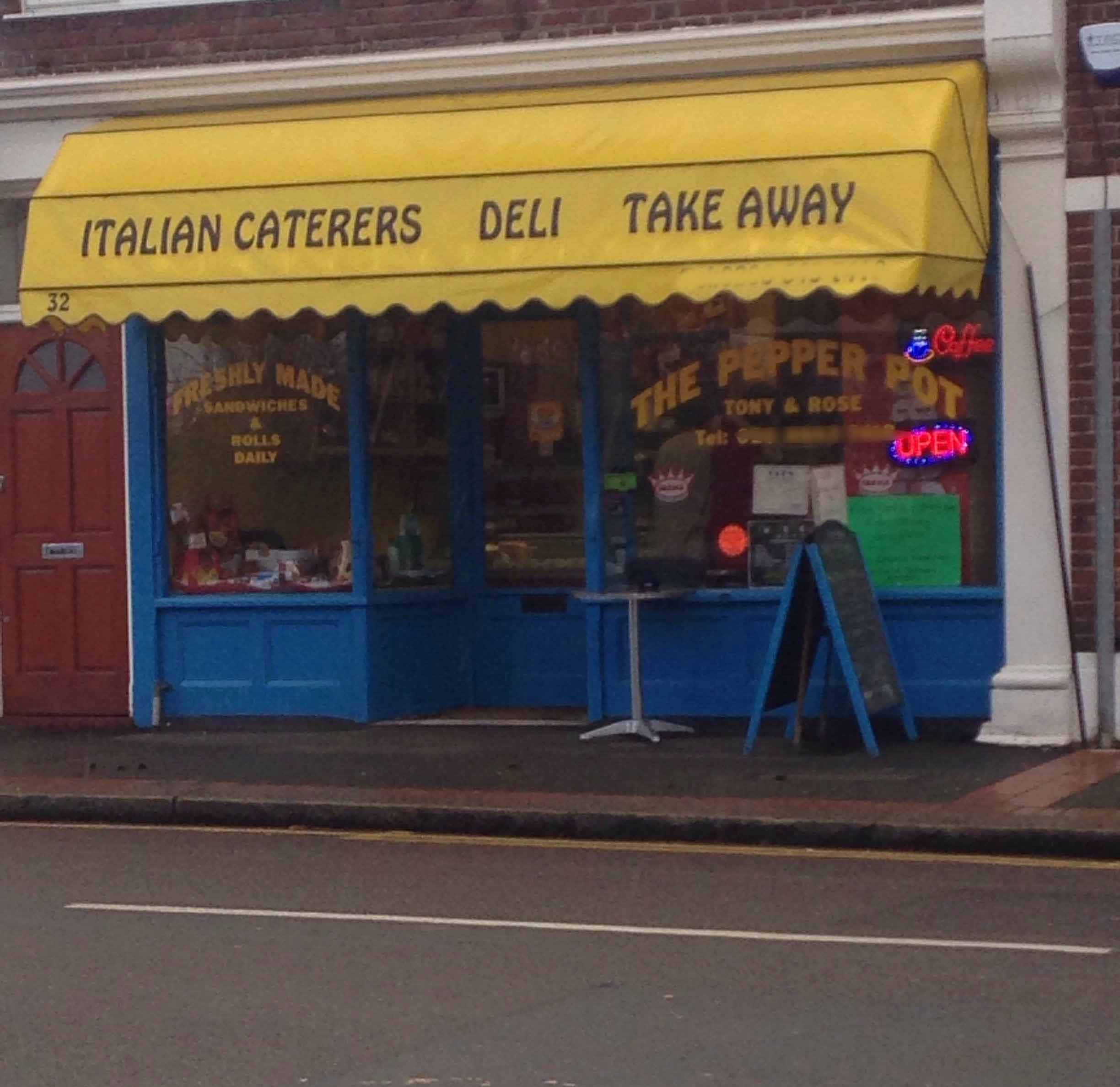Menu of The Pepper Pot, Cheam, London