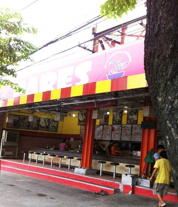 Pares Pares Menu, Menu for Pares Pares, Old Balara, Quezon City ...