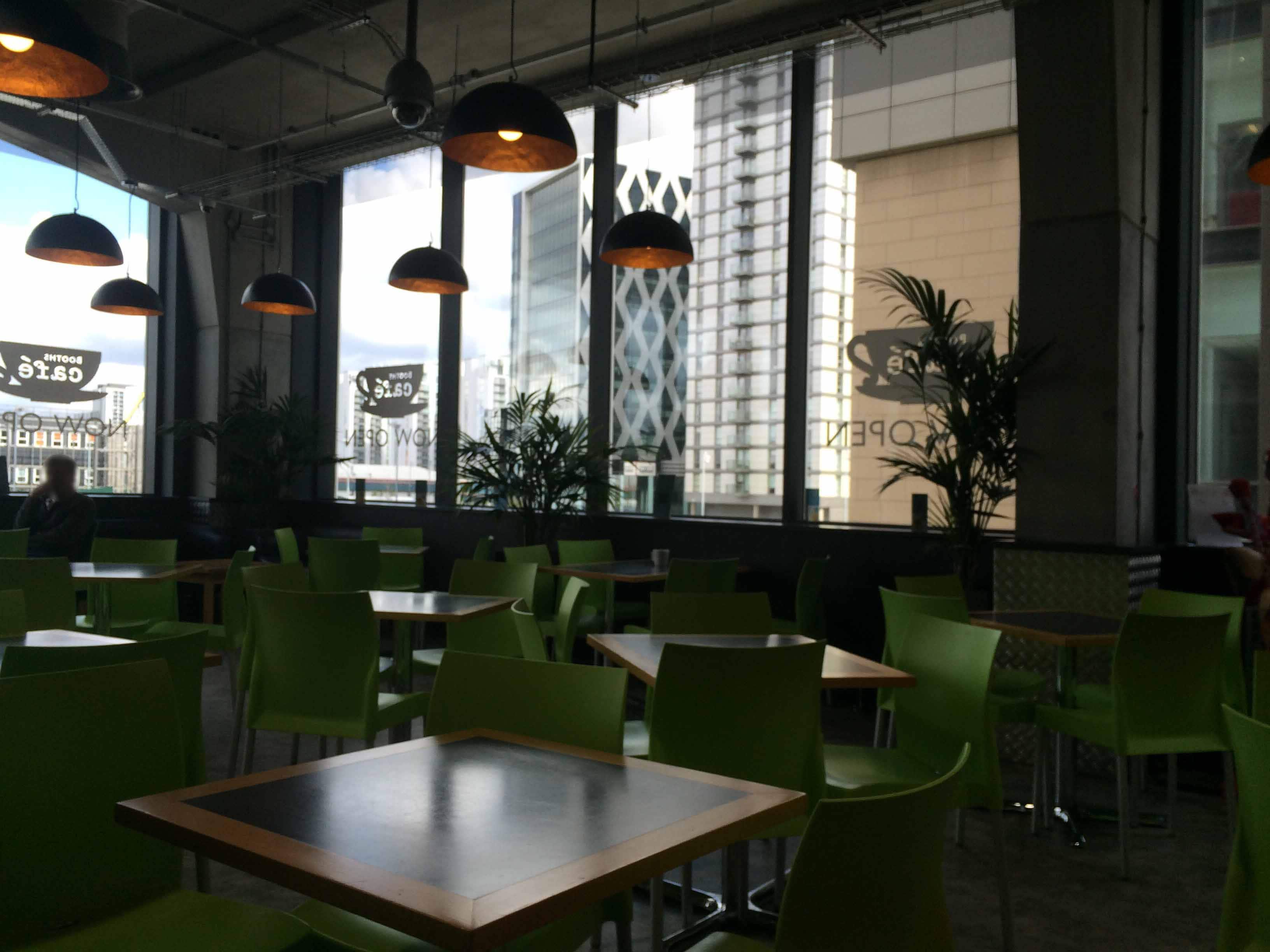 Menu of Booths Cafe, Salford, Manchester