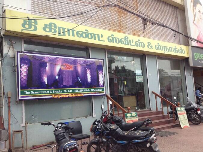 The Grand Sweets and Snacks, Medavakkam, Chennai Restaurant Zomato