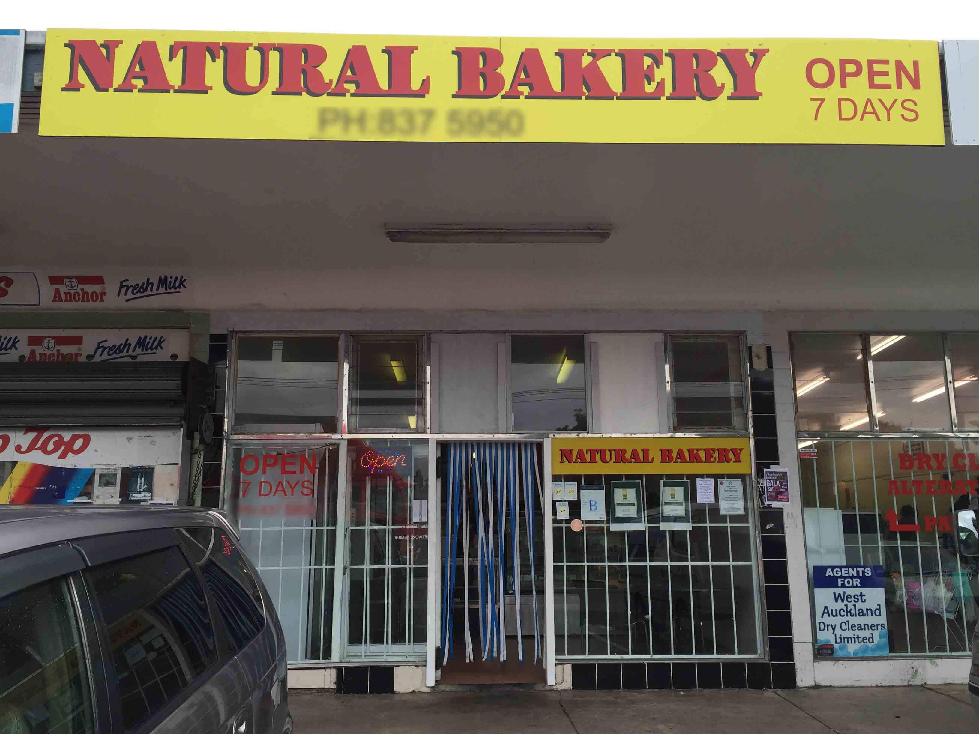 Menu of Natural Bakery, Henderson, Auckland