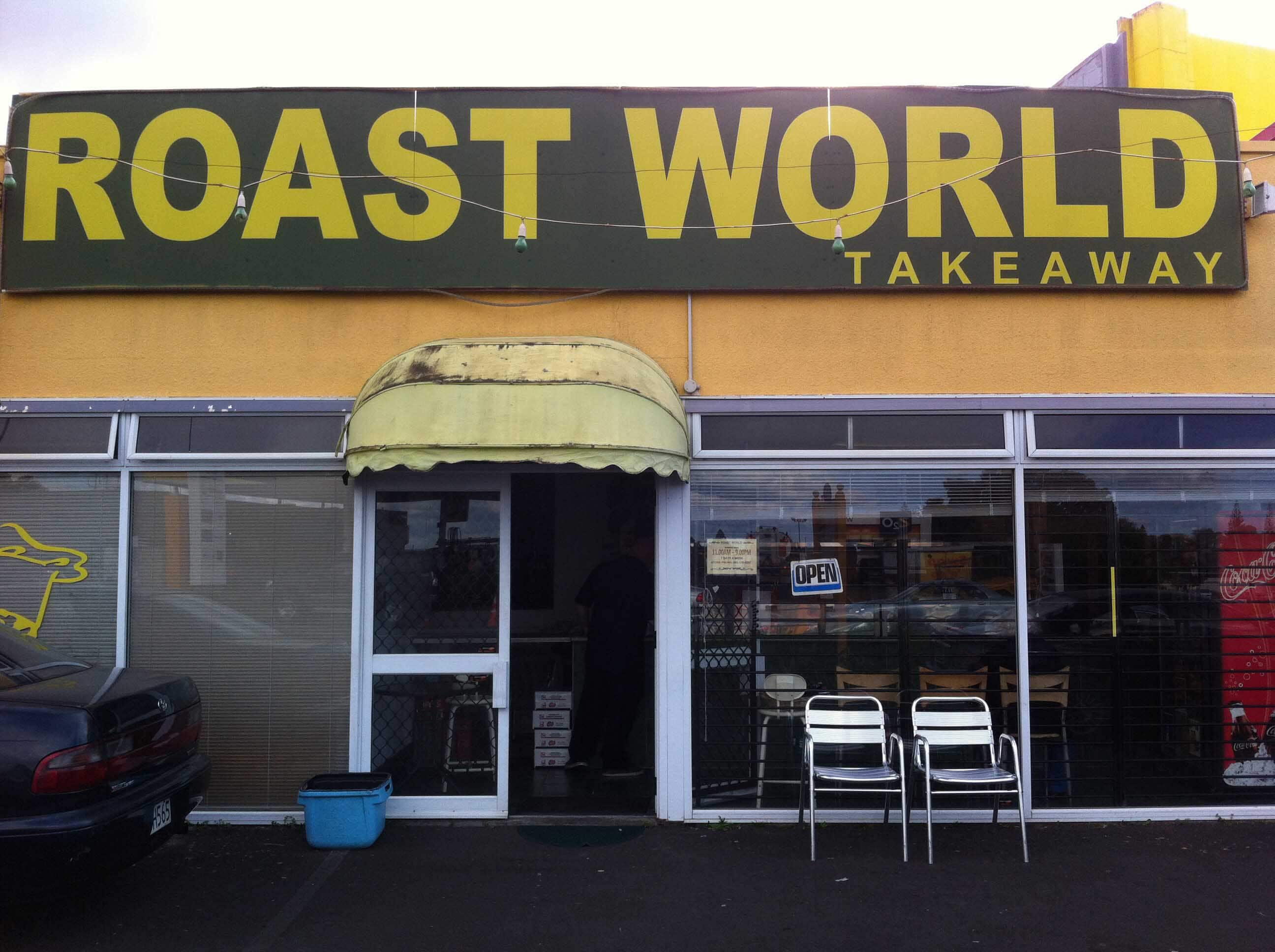 Menu of Roast World Takeaways, Glen Innes, Auckland
