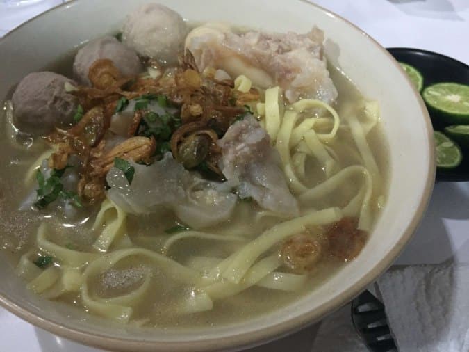 Mie Kocok Bandung Cipete Menu, Menu untuk Mie Kocok 