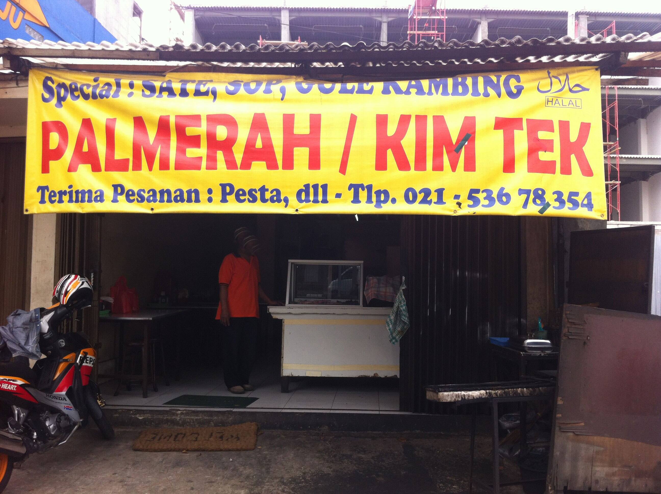 Warung Sate Palmerah Kim Tek Kebon Jeruk Jakarta Zomato