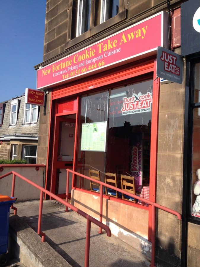 New Fortune Cookie Menu, Menu for New Fortune Cookie, Liberton