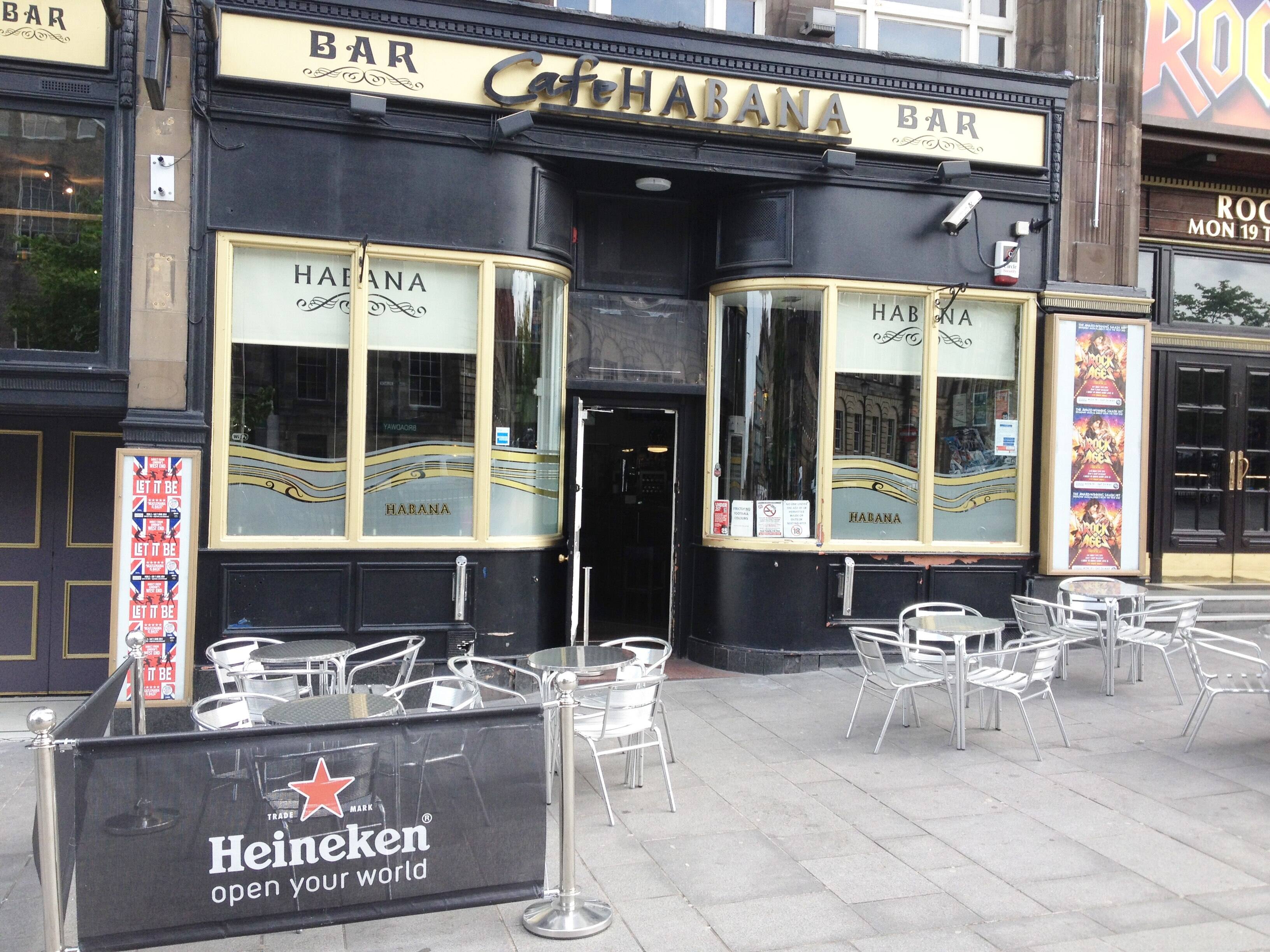 Menu of Cafe Habana, Broughton, Edinburgh