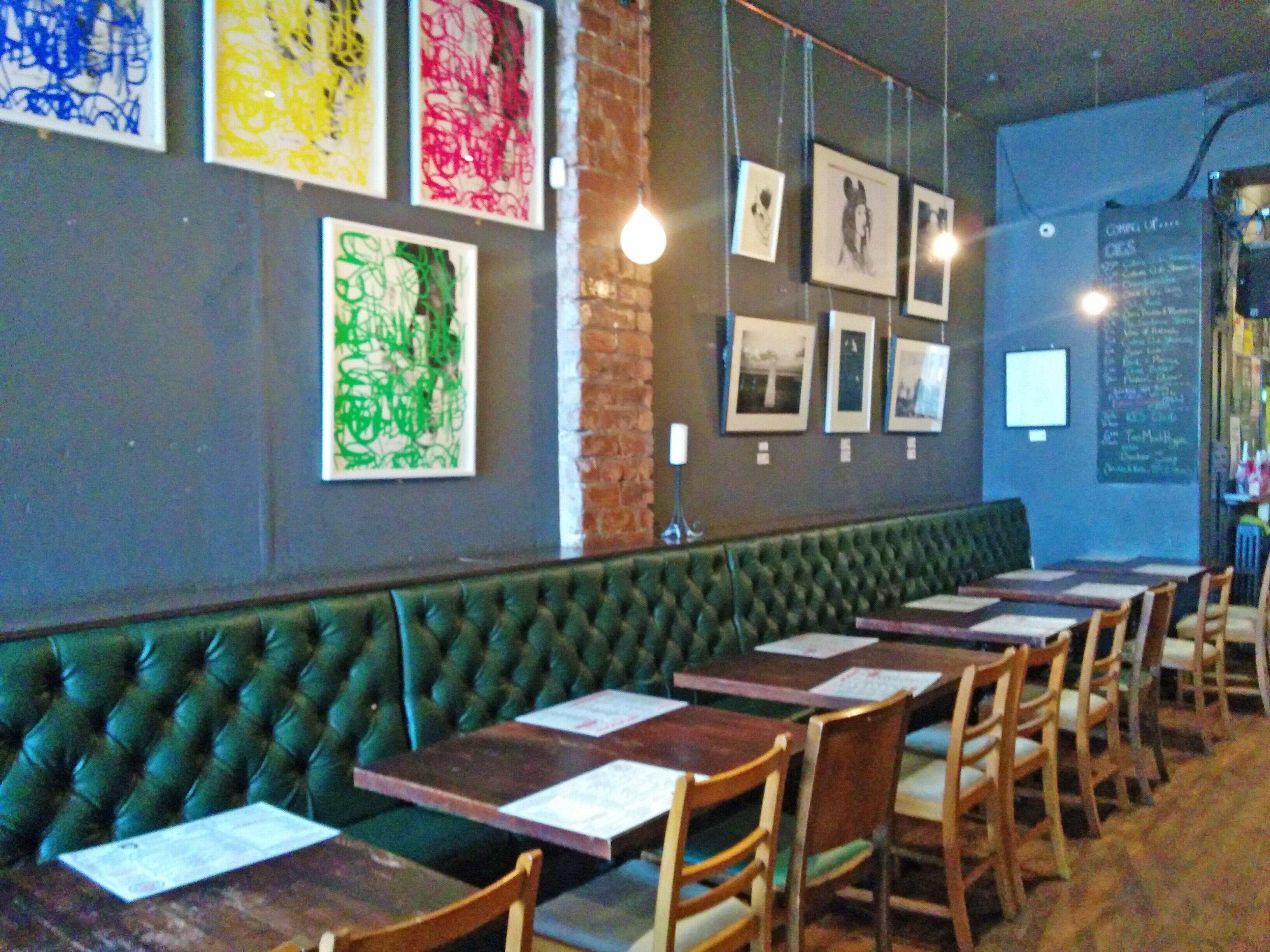 Menu of Broadcast, Sauchiehall Street, City Centre, Glasgow