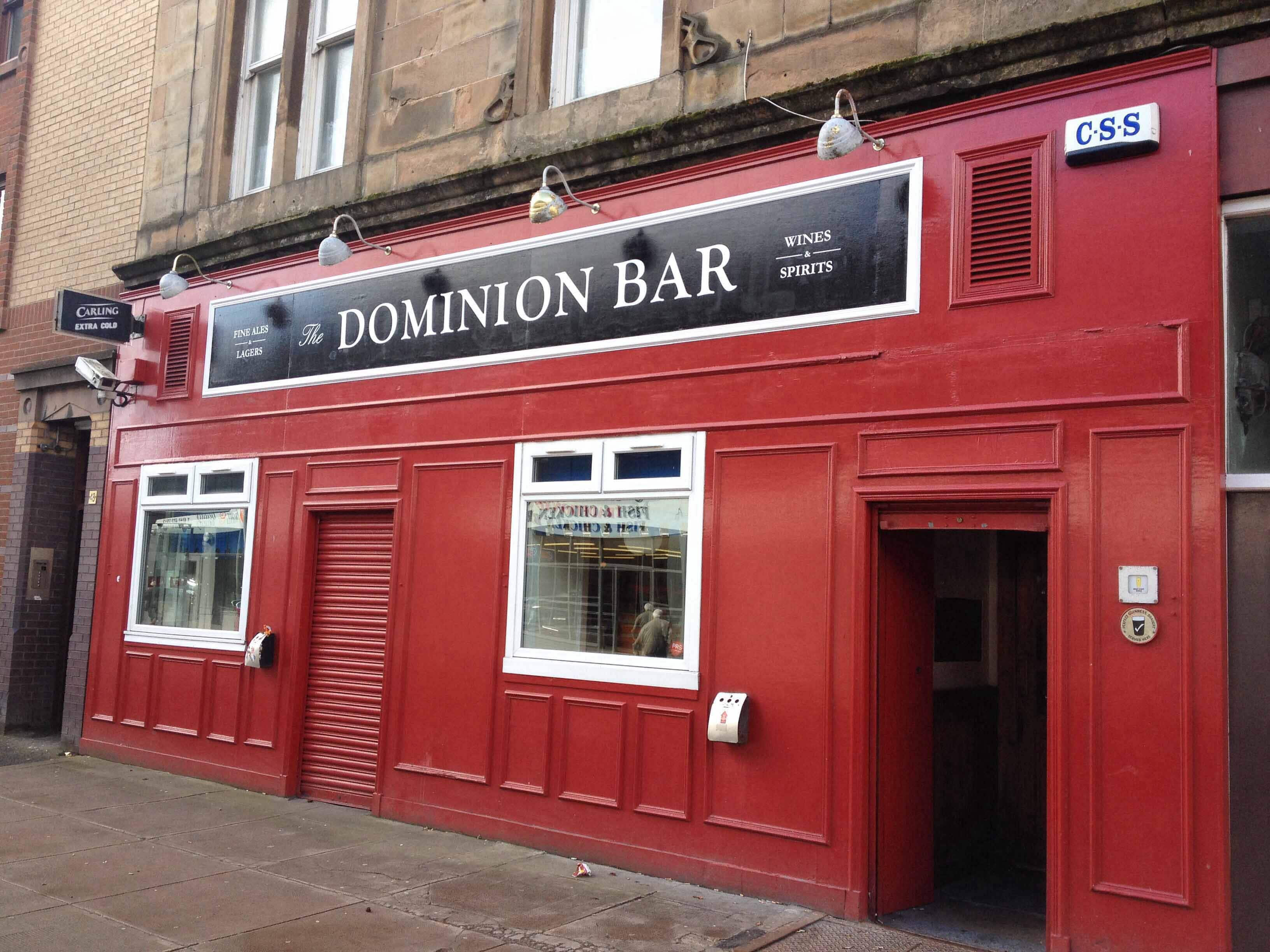 dominion bar and kitchen menu