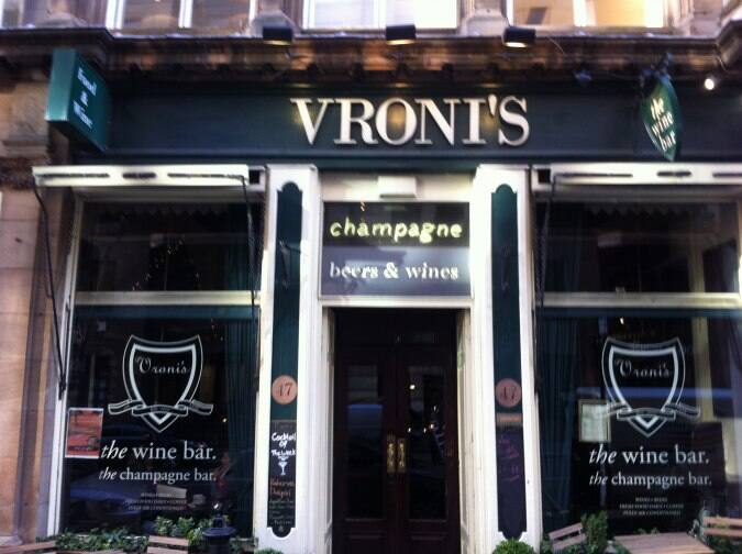 V'roni's Reviews, User Reviews for V'roni's, West Nile Street, City