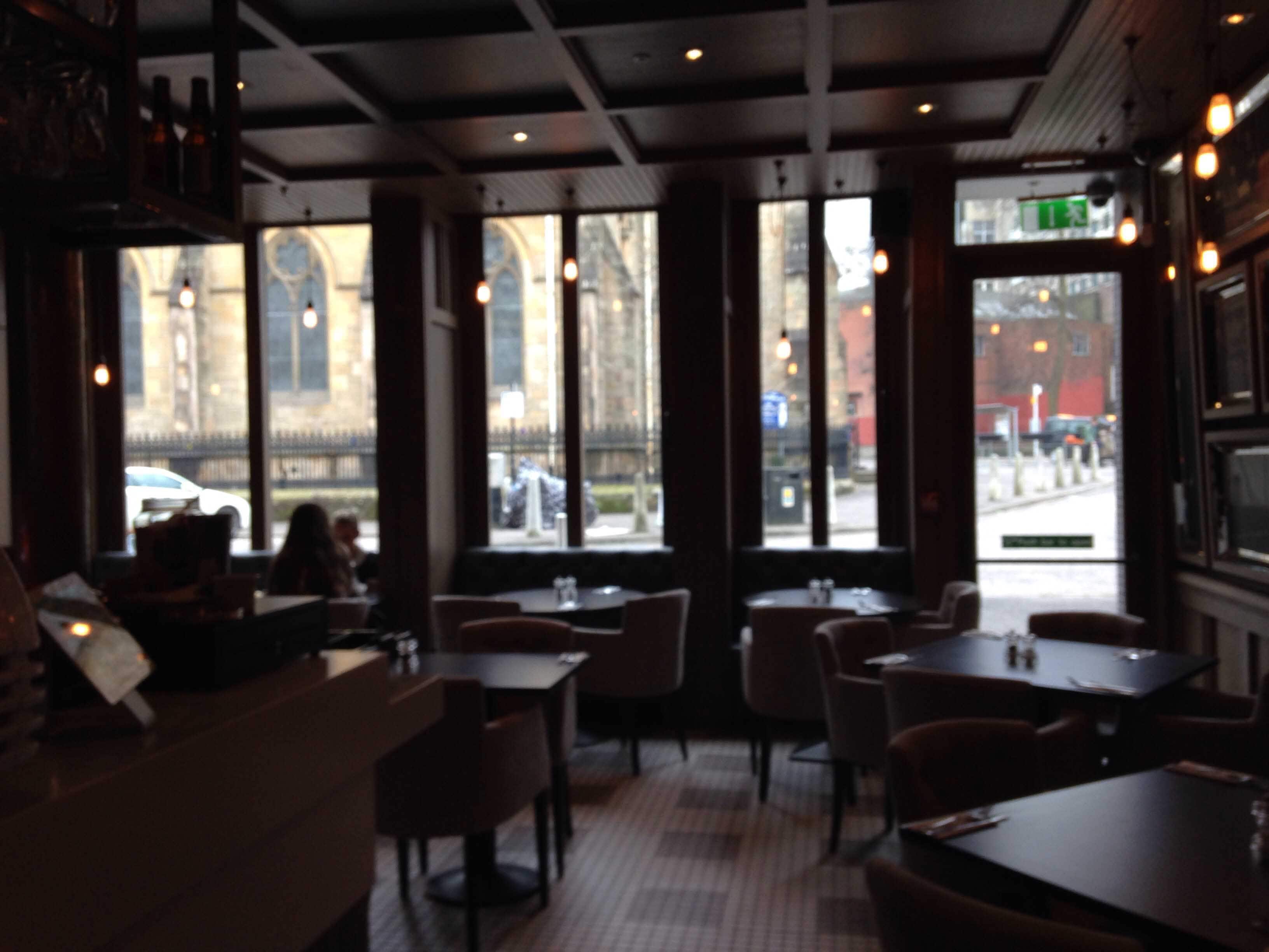 Menu of Tribeca, West End, Glasgow