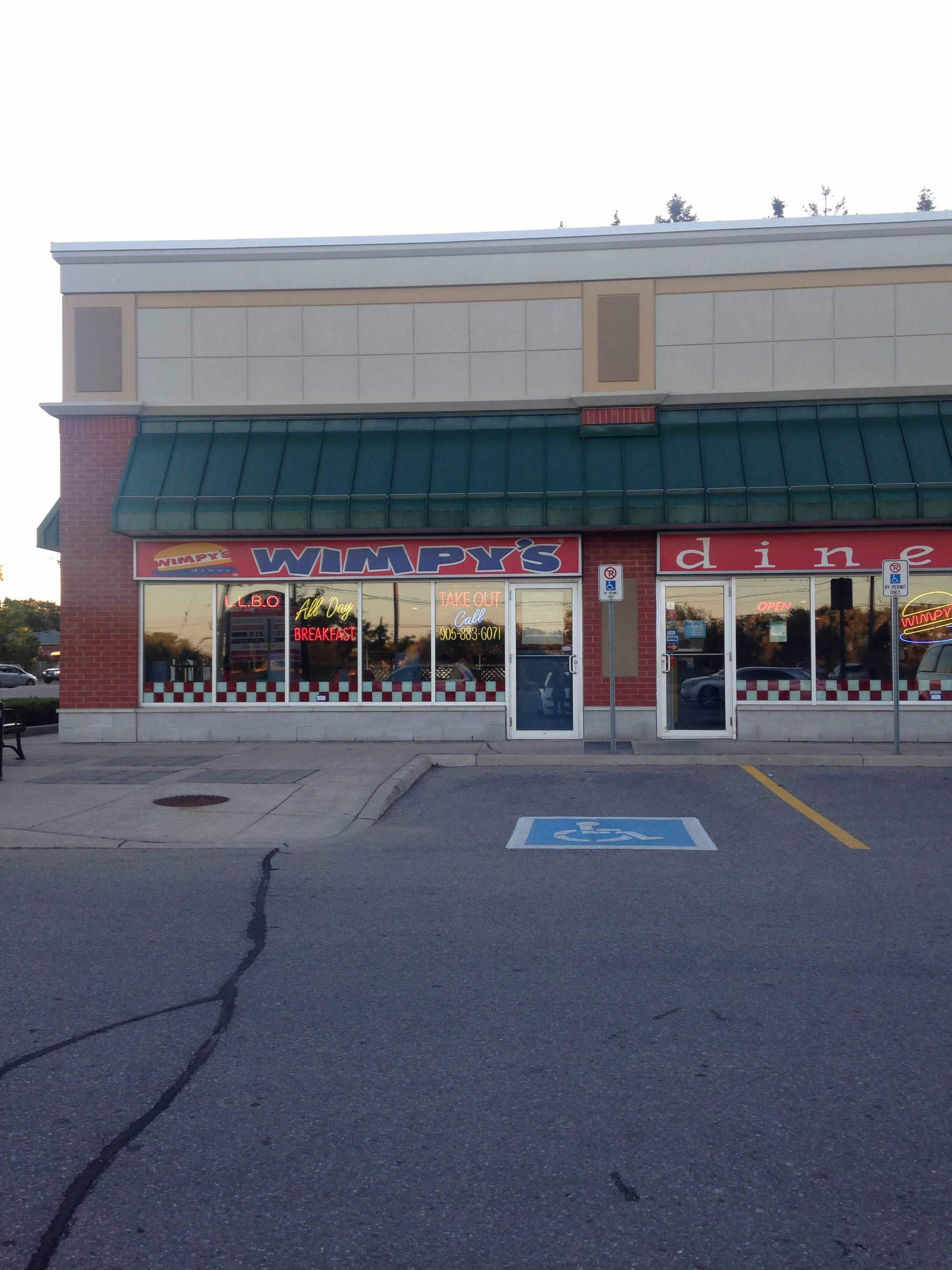 Wimpy's Diner, Richmond Hill, Toronto 