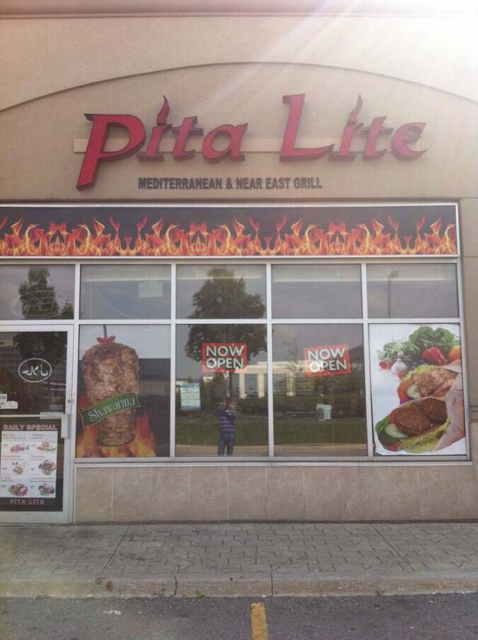 Pita Lite Menu, Menu for Pita Lite, Mississauga, Toronto Urbanspoon