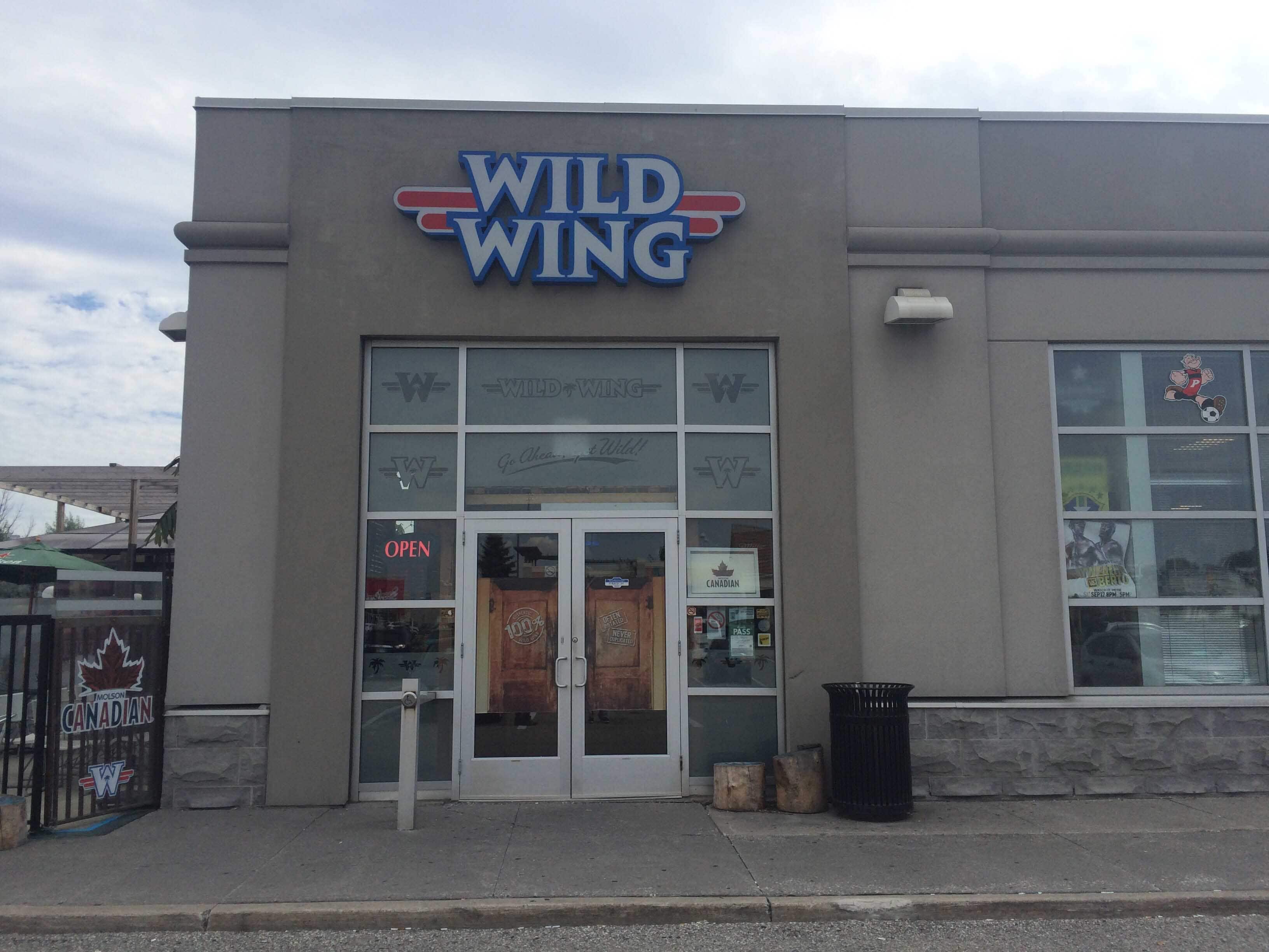 Menu of Wild Wing, Scarborough, Toronto