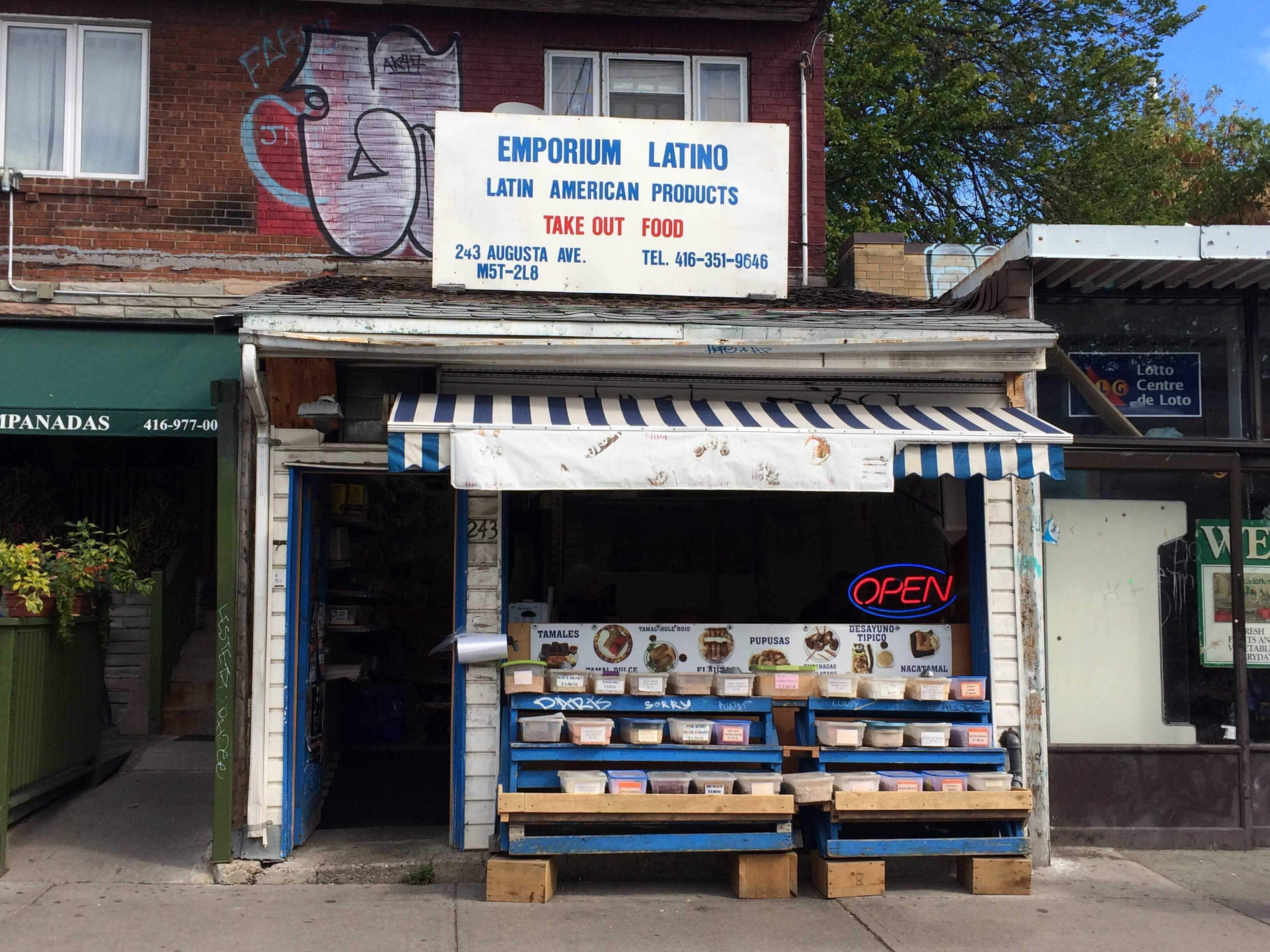 Menu of Emporium Latino, KensingtonChinatown, Toronto