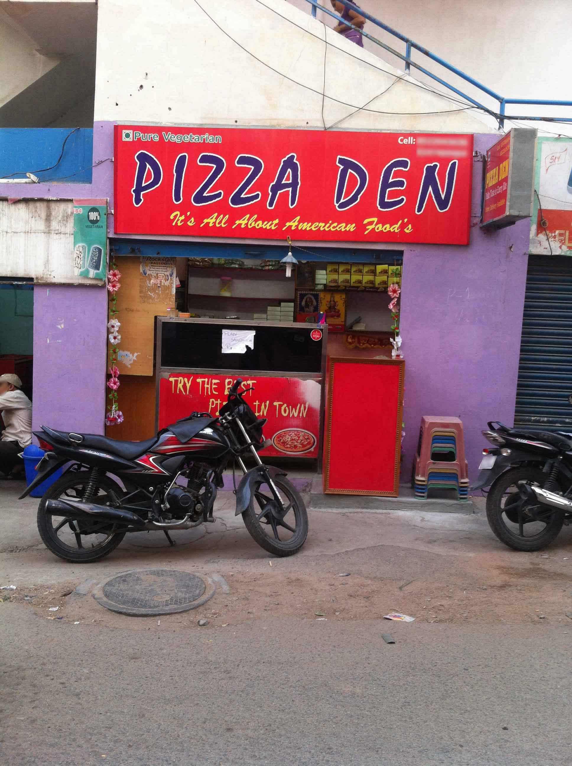 Menu of Pizza Den, Marredpally, Secunderabad
