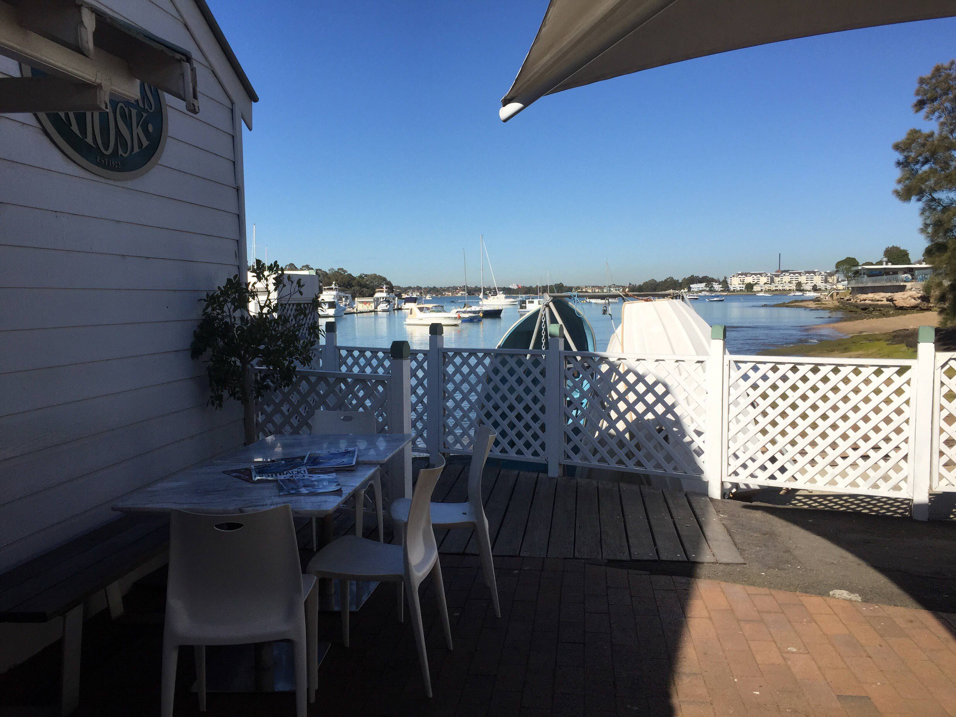 Menu of Sanders Kiosk, Cabarita, Sydney