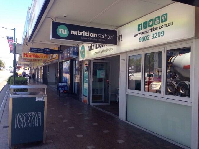 Nutrition Station Menu, Menu for Nutrition Station, Liverpool, Sydney