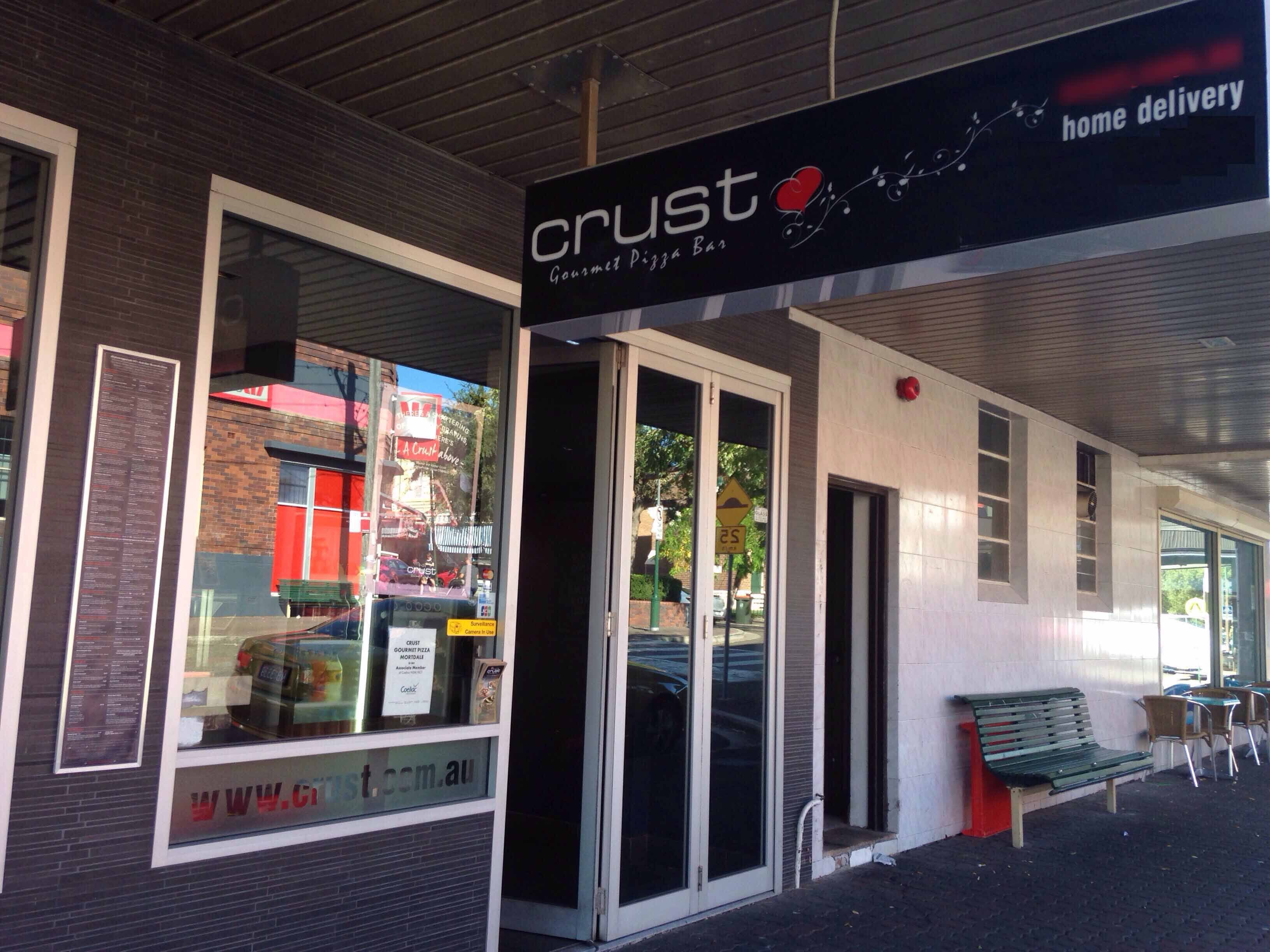Crust Menu, Menu for Crust, Mortdale, Sydney