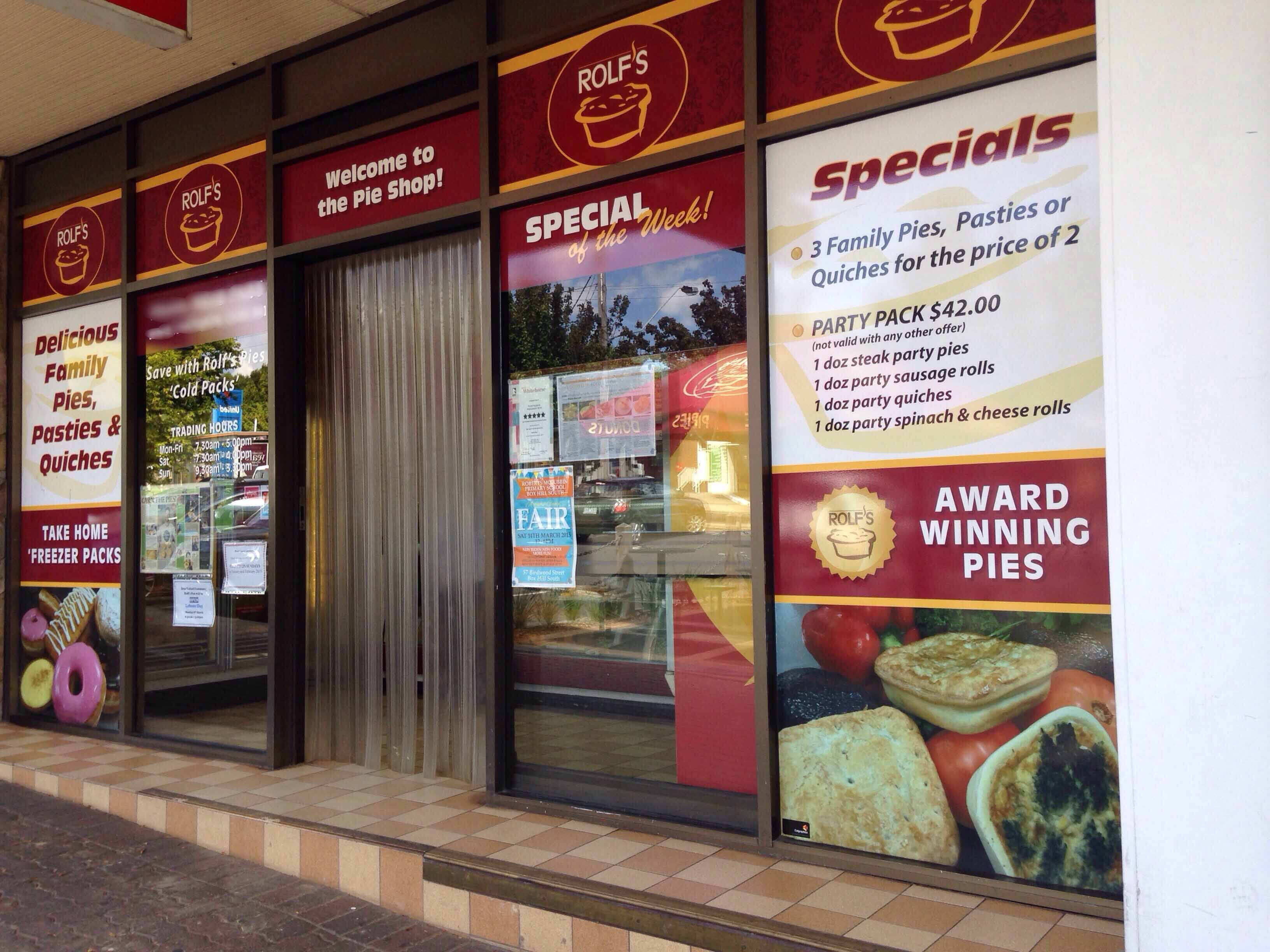 Rolf's Pies, Box Hill South, Melbourne Zomato