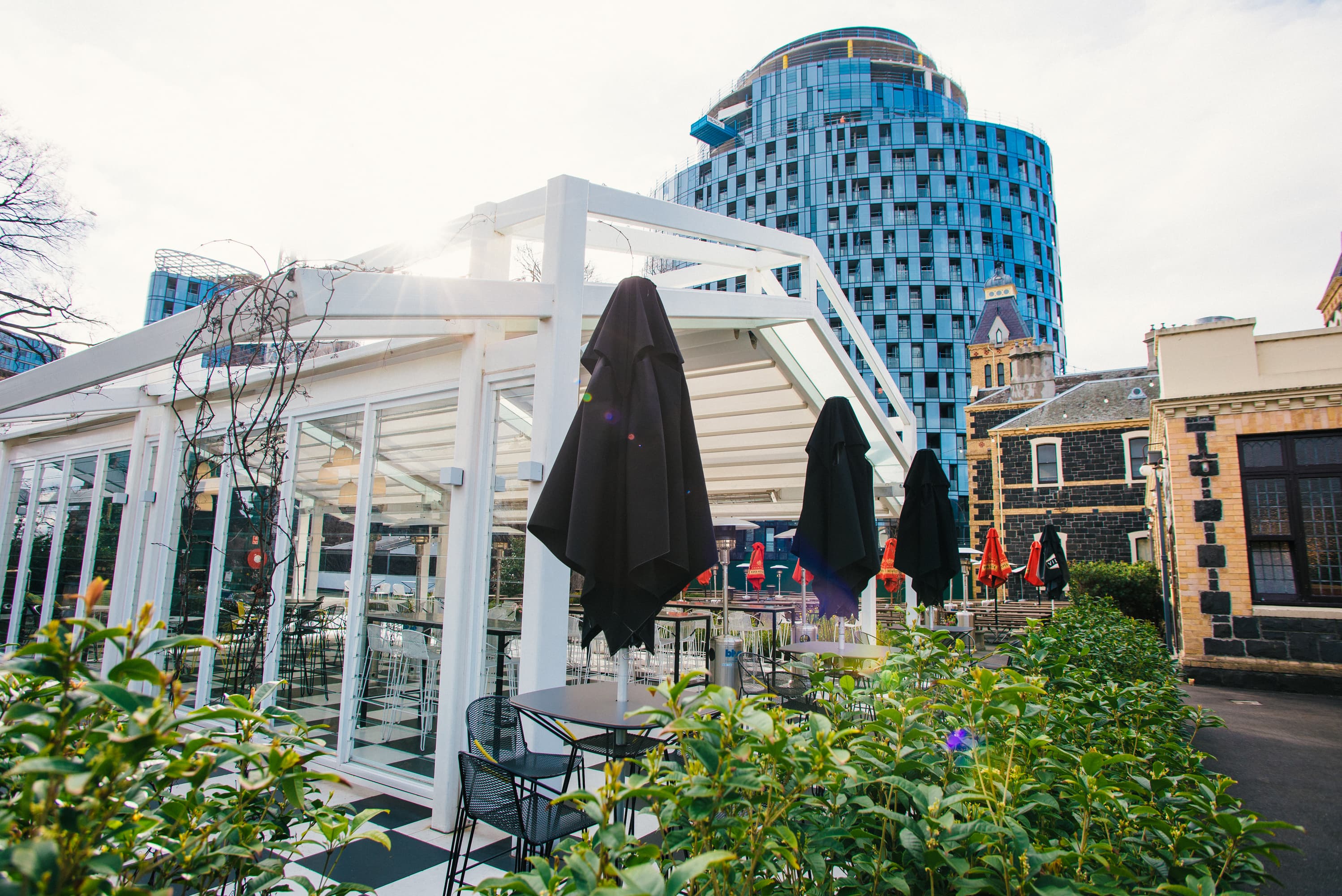 Belgium Beer Garden St Kilda Road Fasci Garden