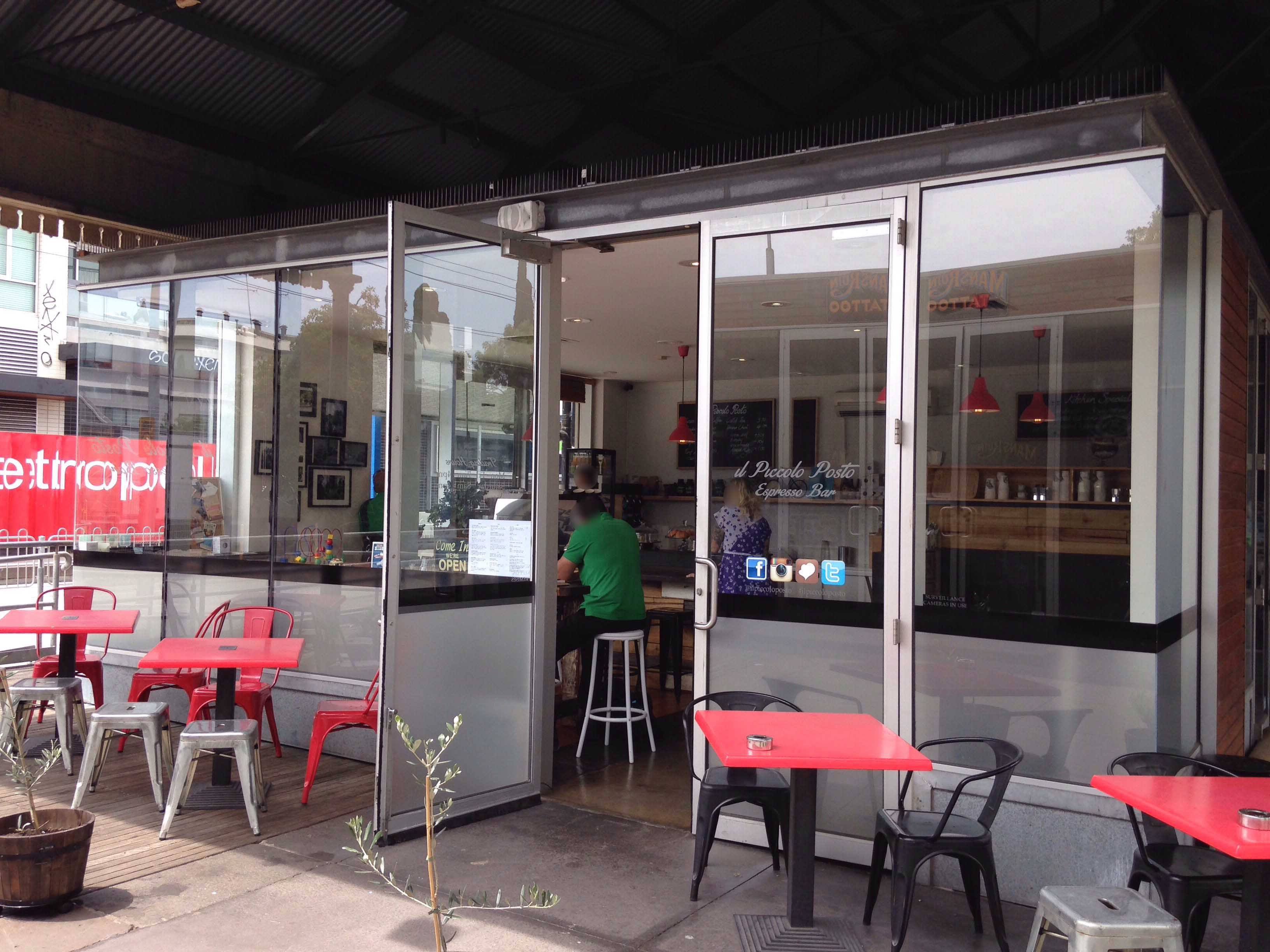 Menu of Il Piccolo Posto, St Kilda, Melbourne