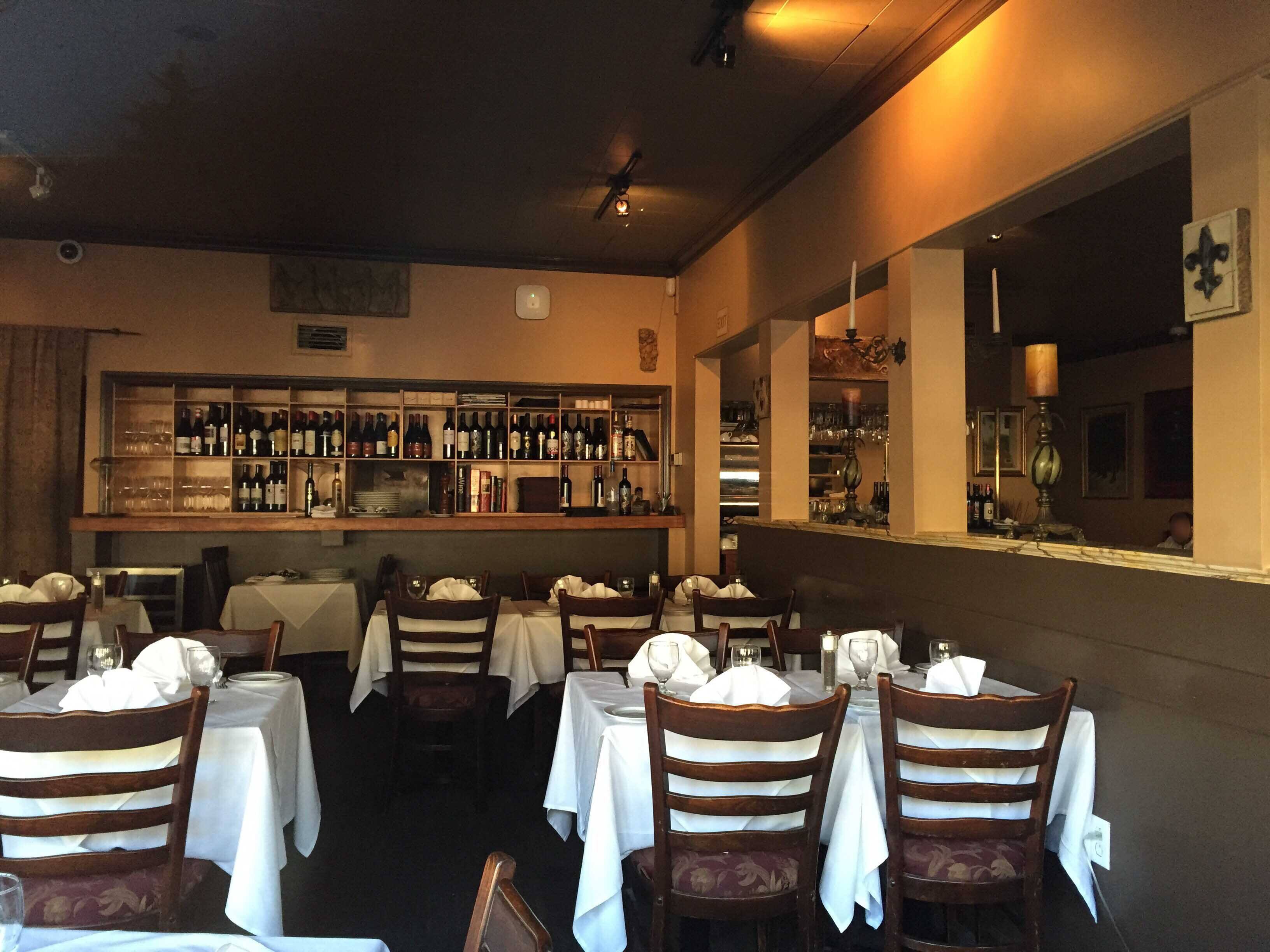 Menu of Carmelo's, Ambleside, West Vancouver