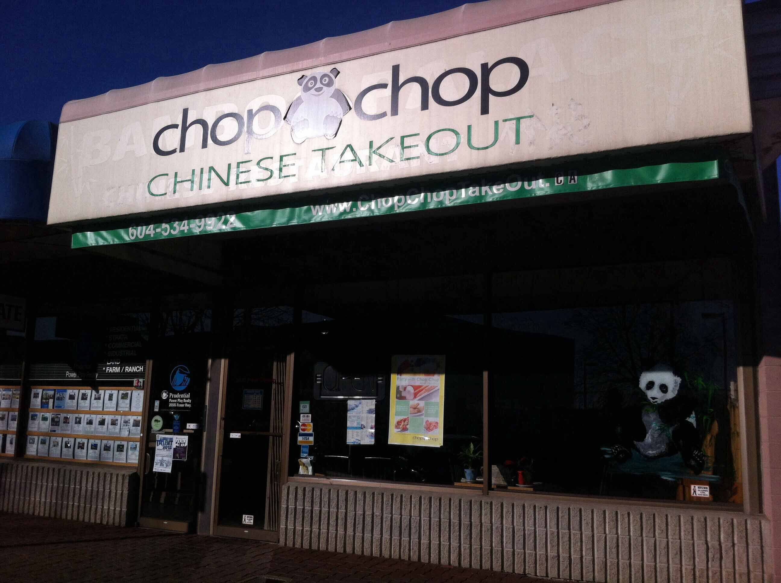 Chop Chop Chinese Takeout, City of Langley, Langley Zomato