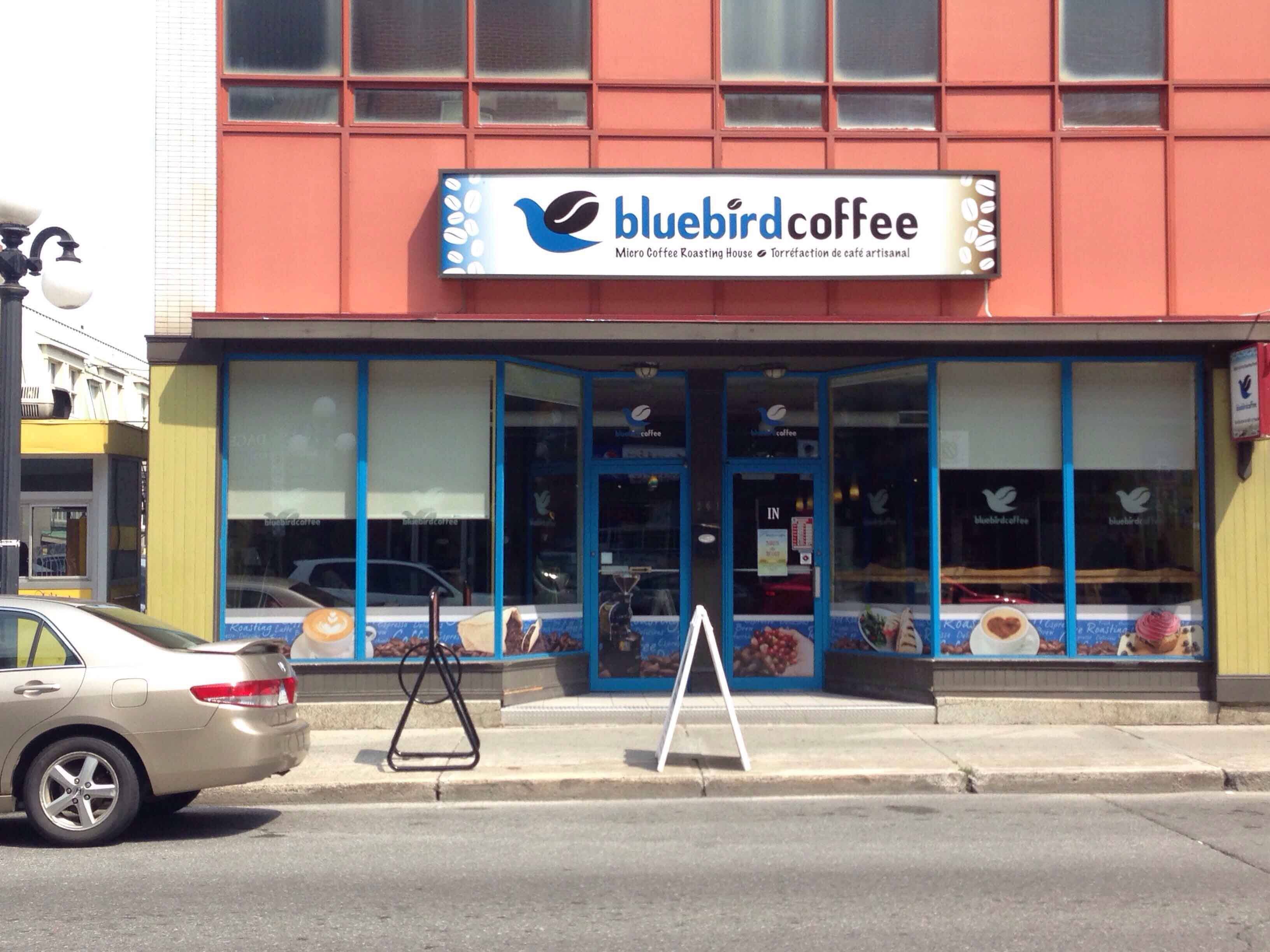 Menu of Bluebird Coffee, ByWard Market, Ottawa