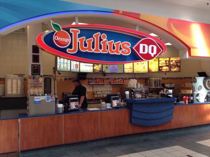 Orange Julius Menu, Menu for Orange Julius, Urbanspoon