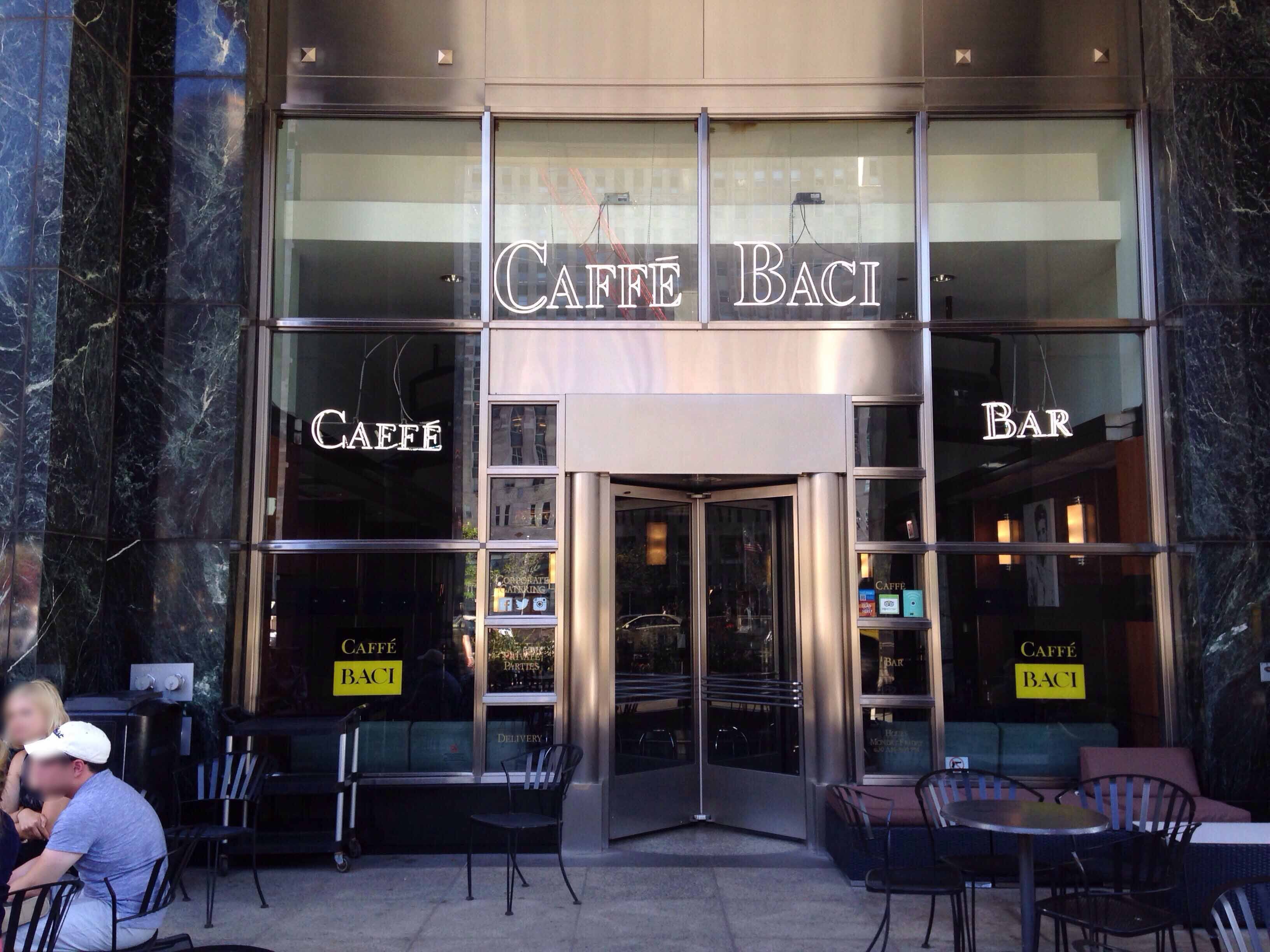 Menu of Caffe Baci, Loop, Chicago