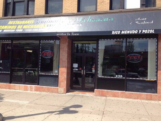 Los Caminos de Michoacan Menu, Menu for Los Caminos de Michoacan