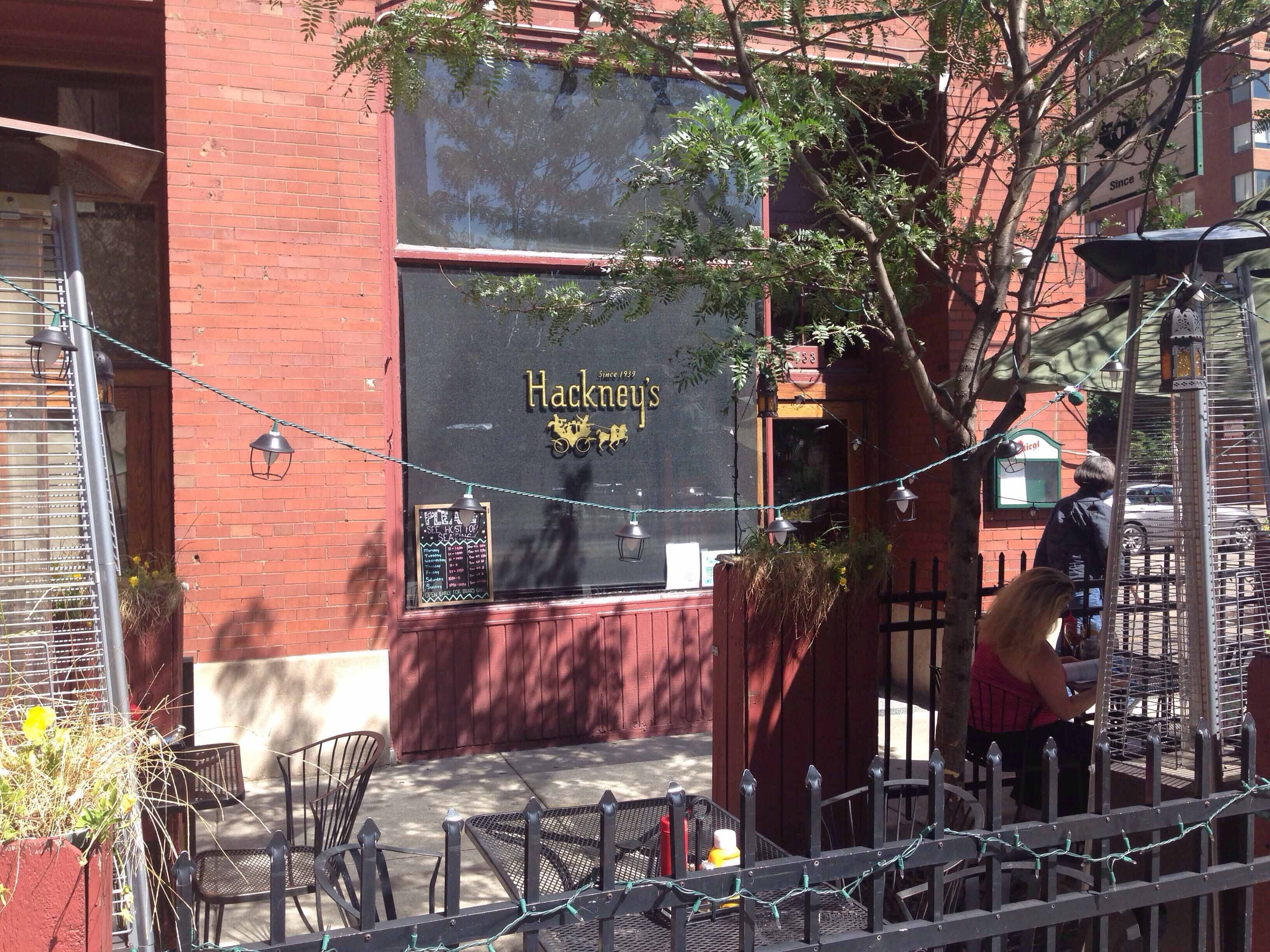 Menu of Hackney's, South Loop, Chicago