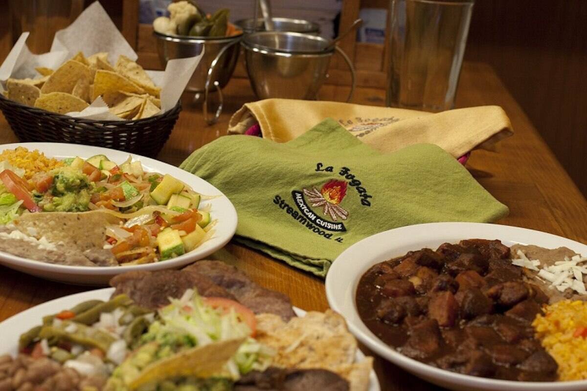 La Fogata Restaurant Menu, Menu for La Fogata Restaurant, Streamwood