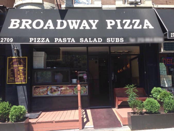 Broadway Pizza & Restaurant Menu Urbanspoon/Zomato